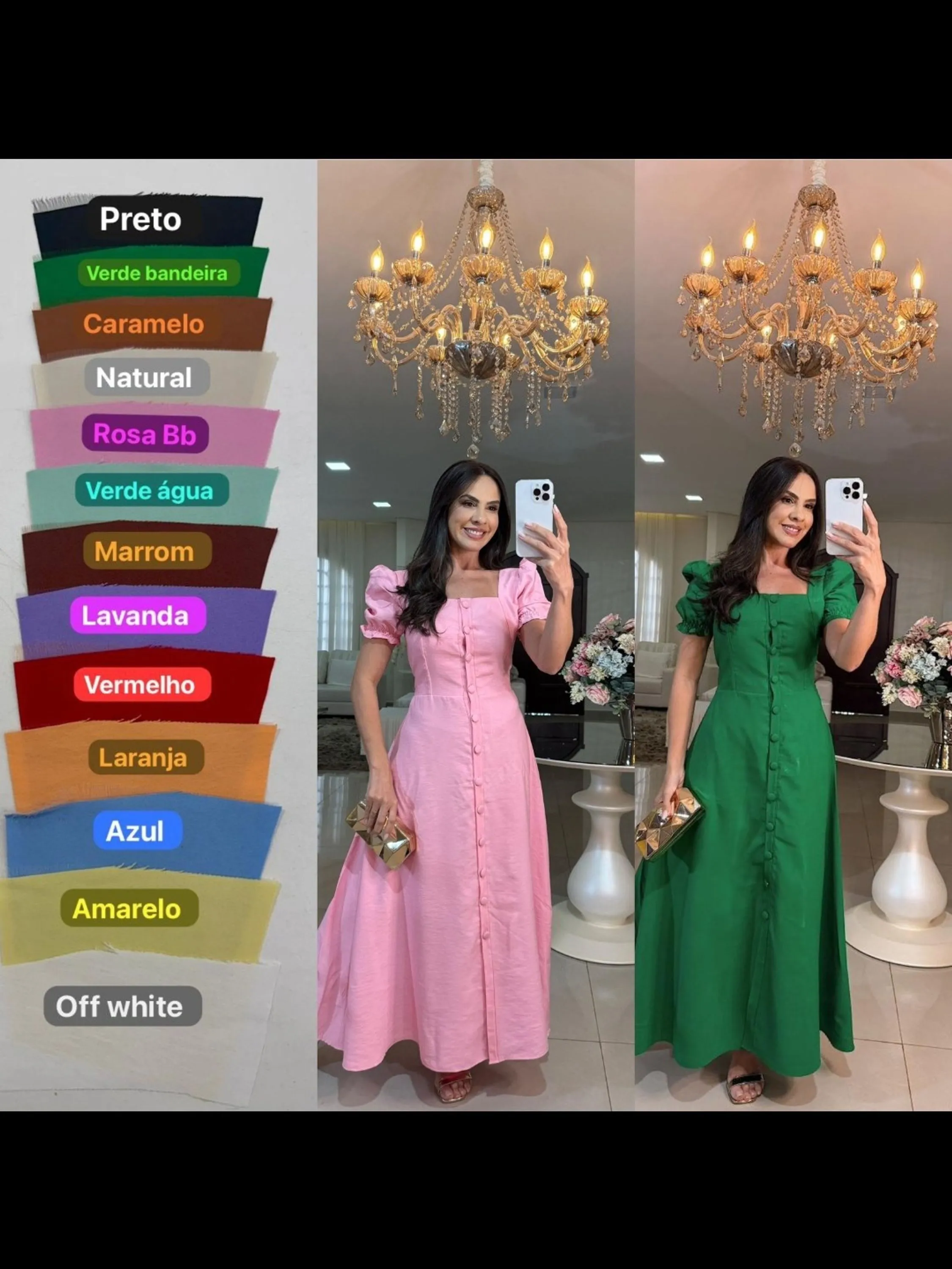 Vestido Longo Chamise