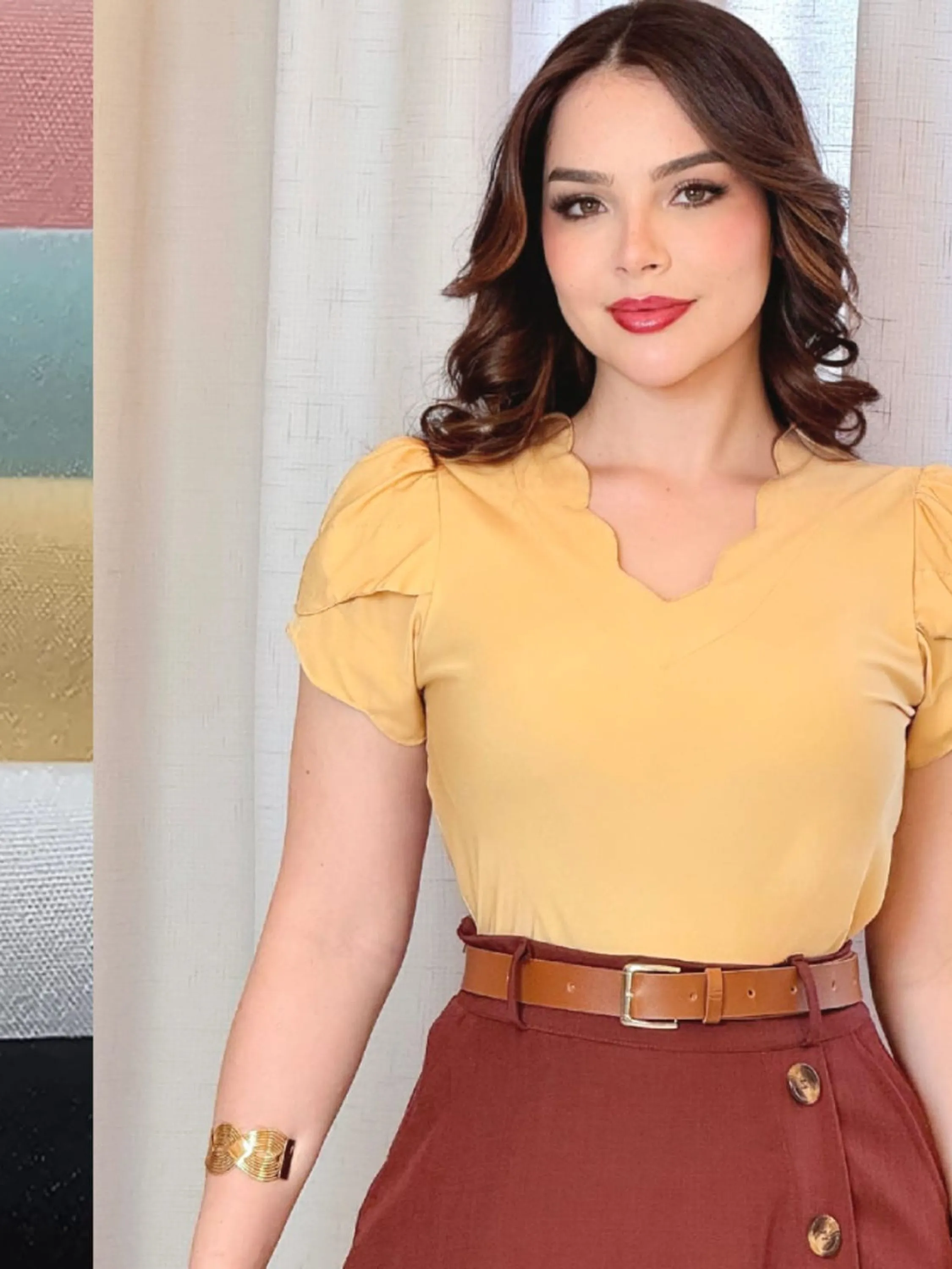 Blusa Manga Curta