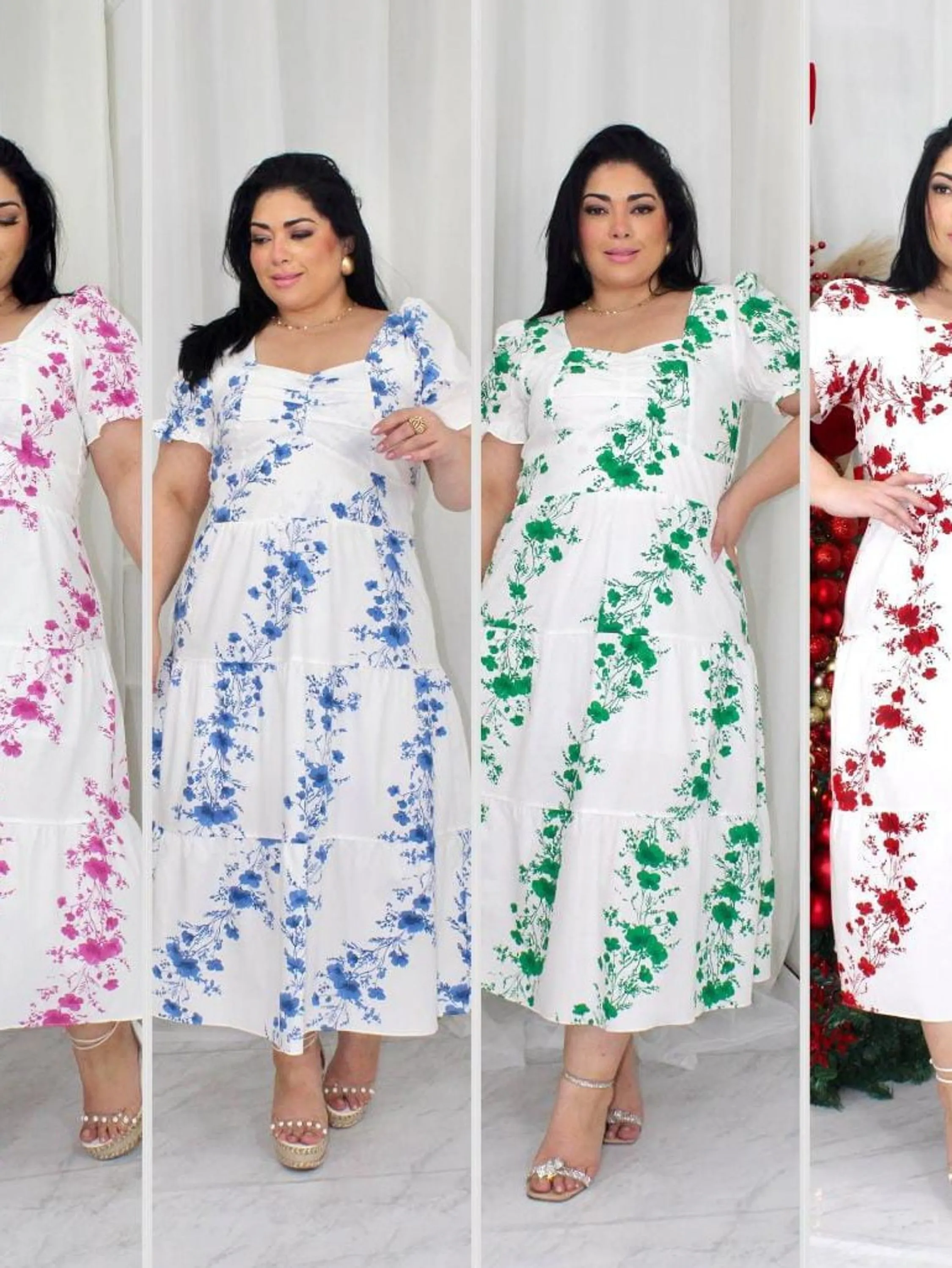 Vestido Longuete Plus