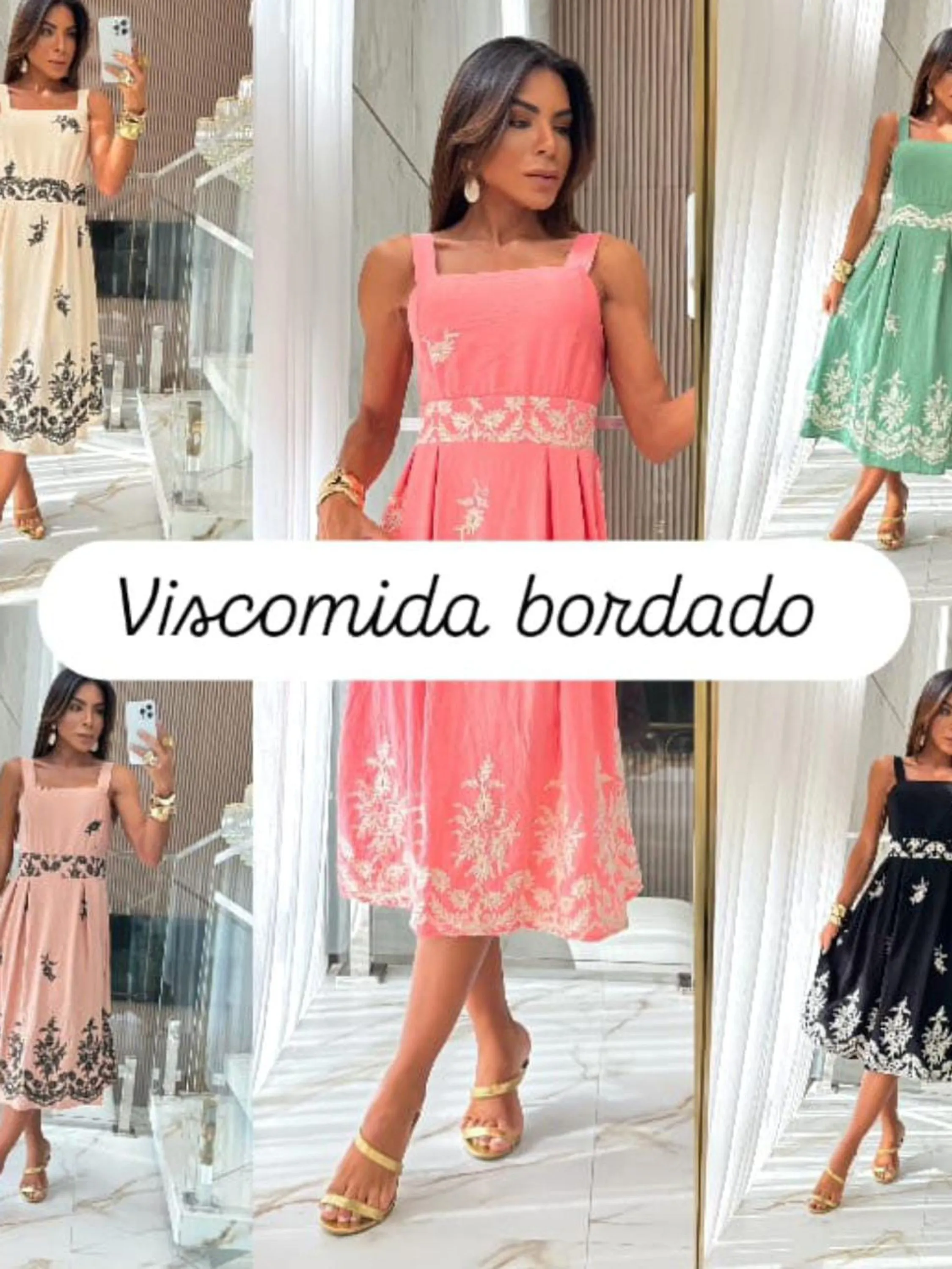 Vestido Alça