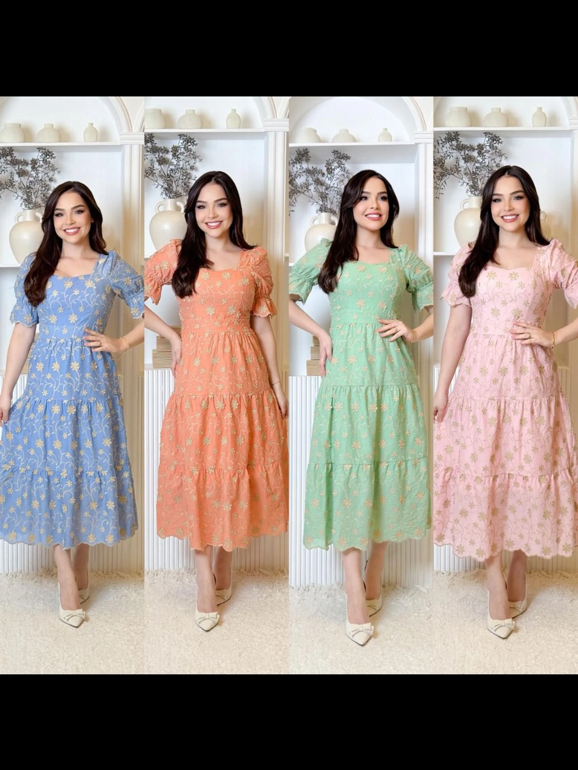 Vestido Longuete