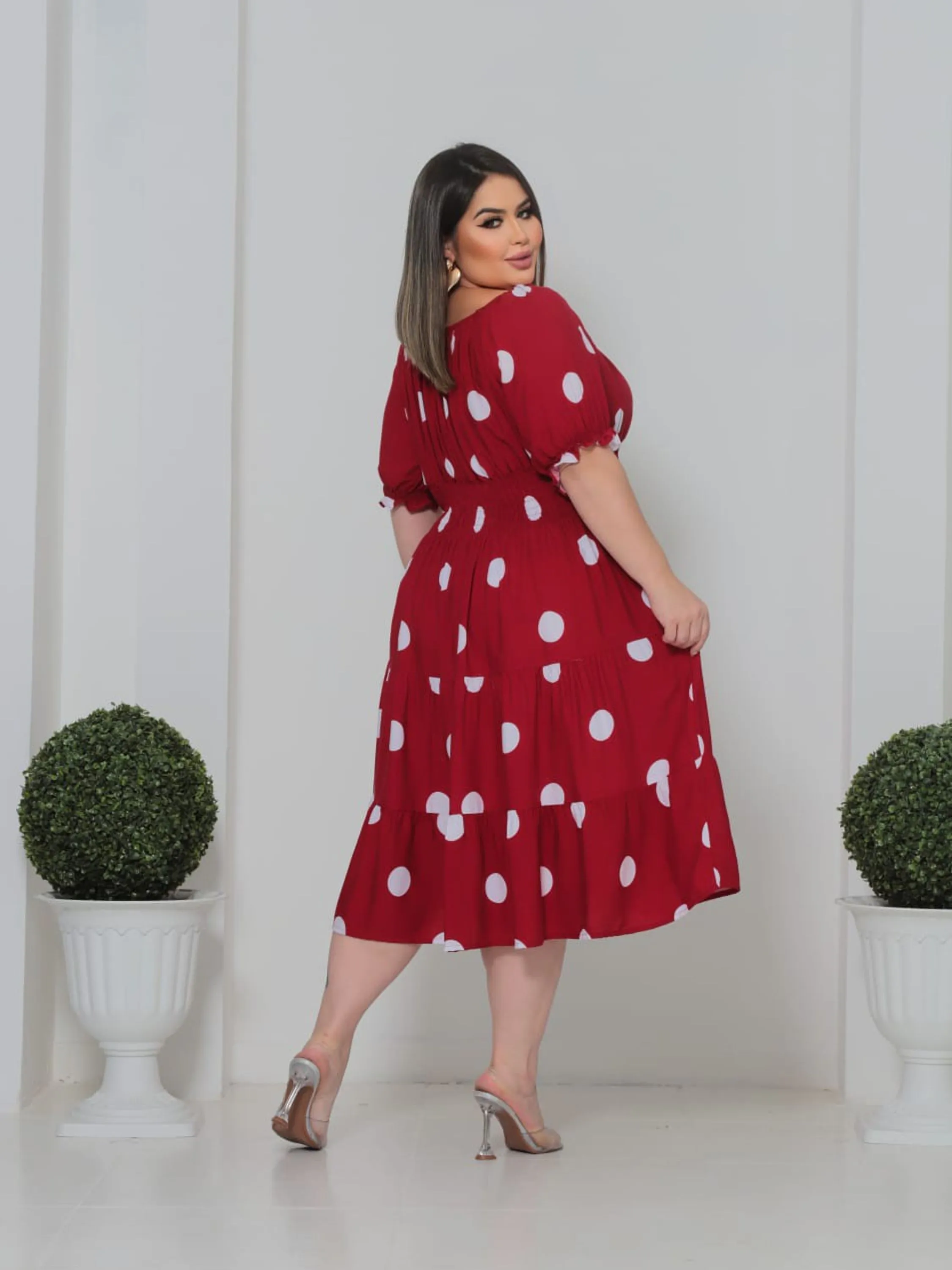 Vestido Midi Plus