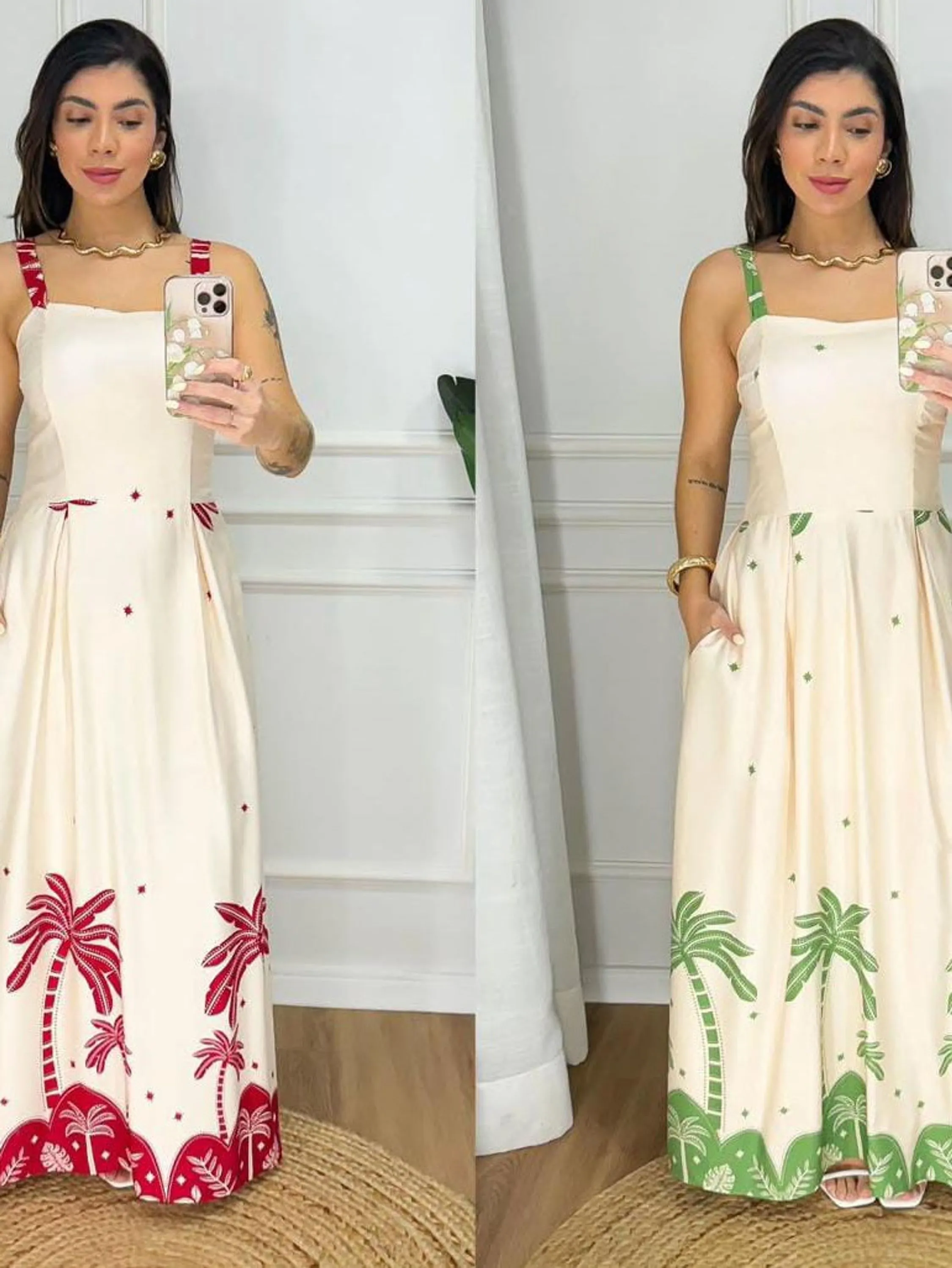Vestido Longo Alça