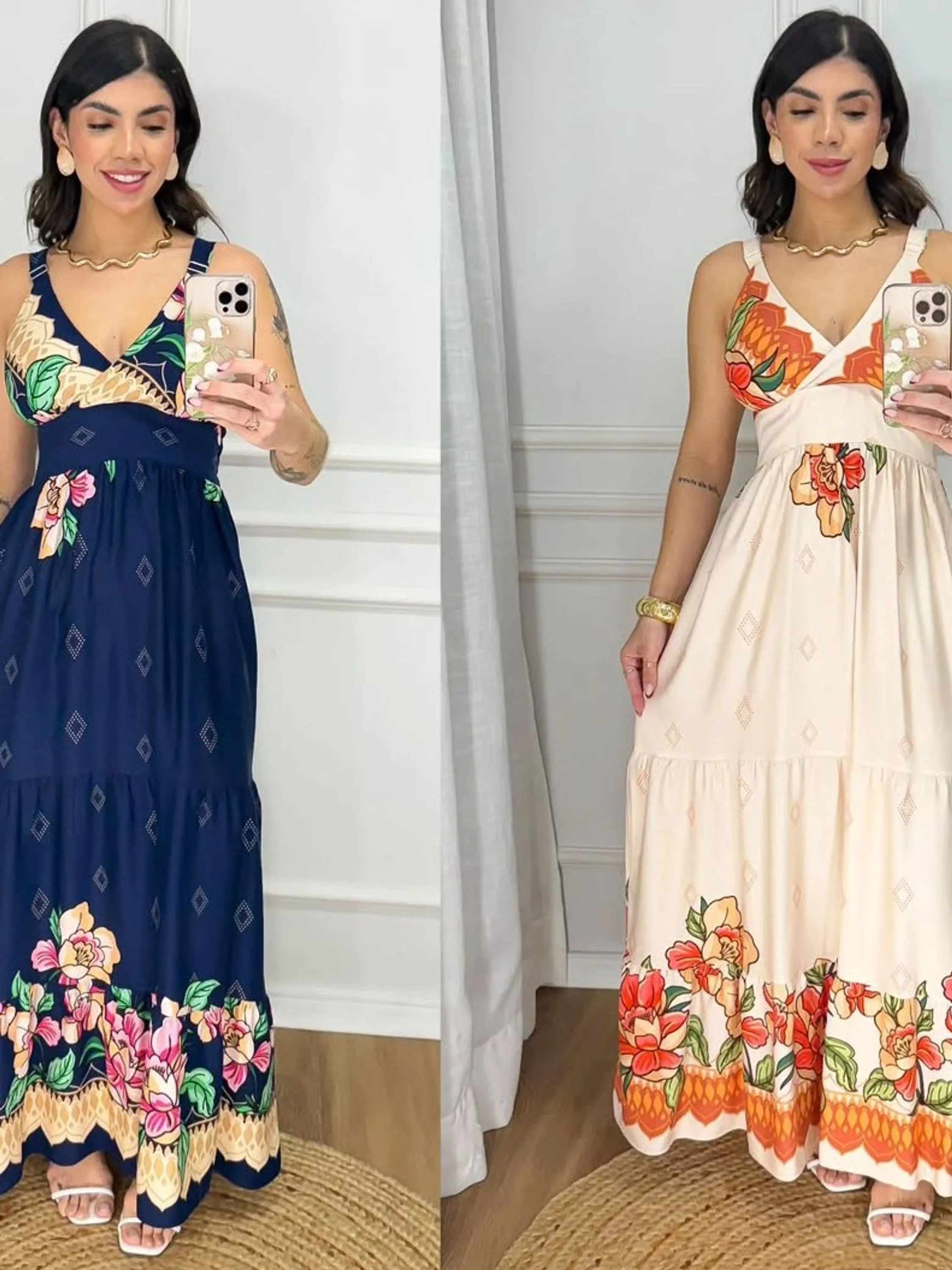 Vestido Longo Alça