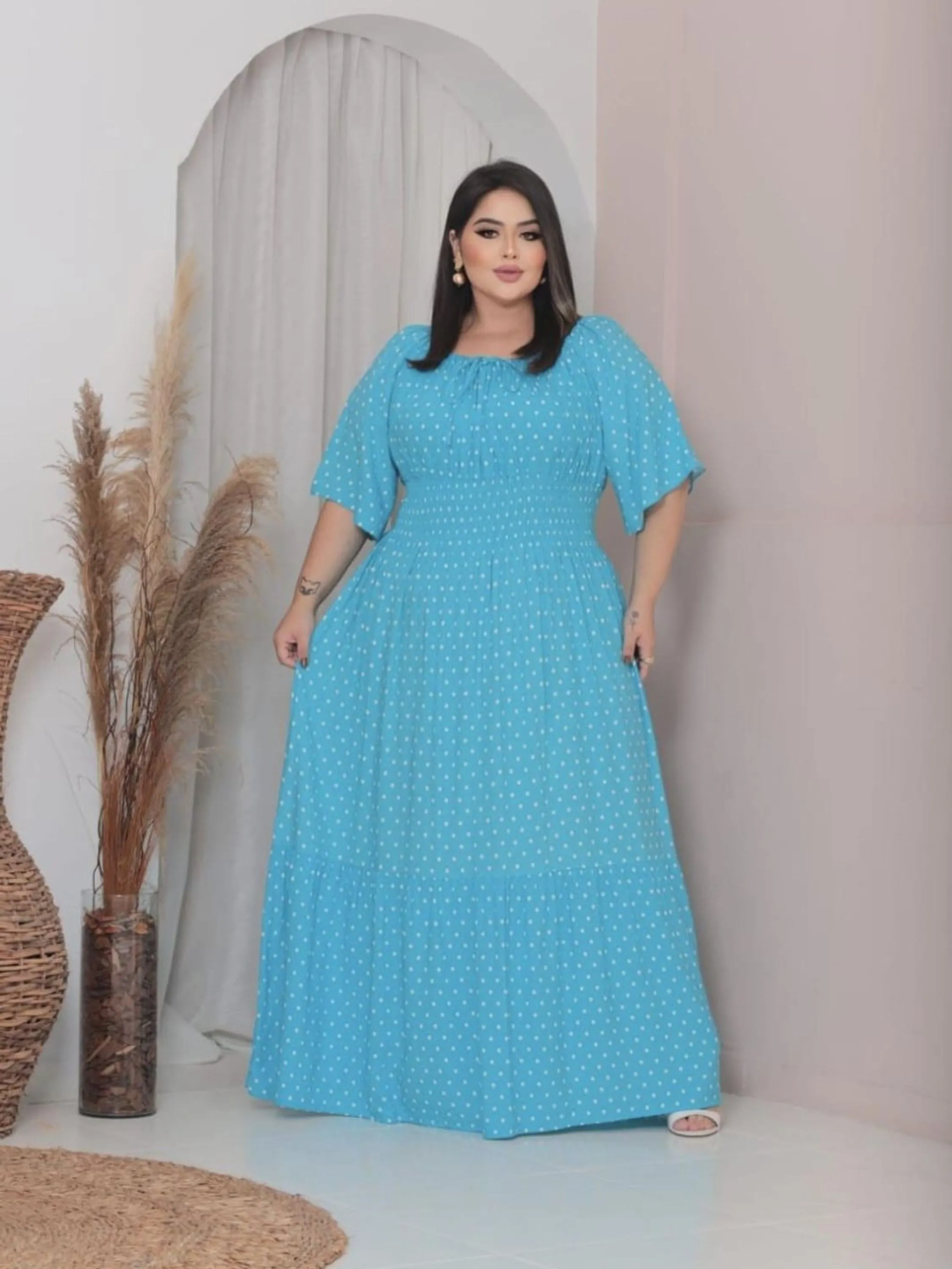 Vestido Longo Plus
