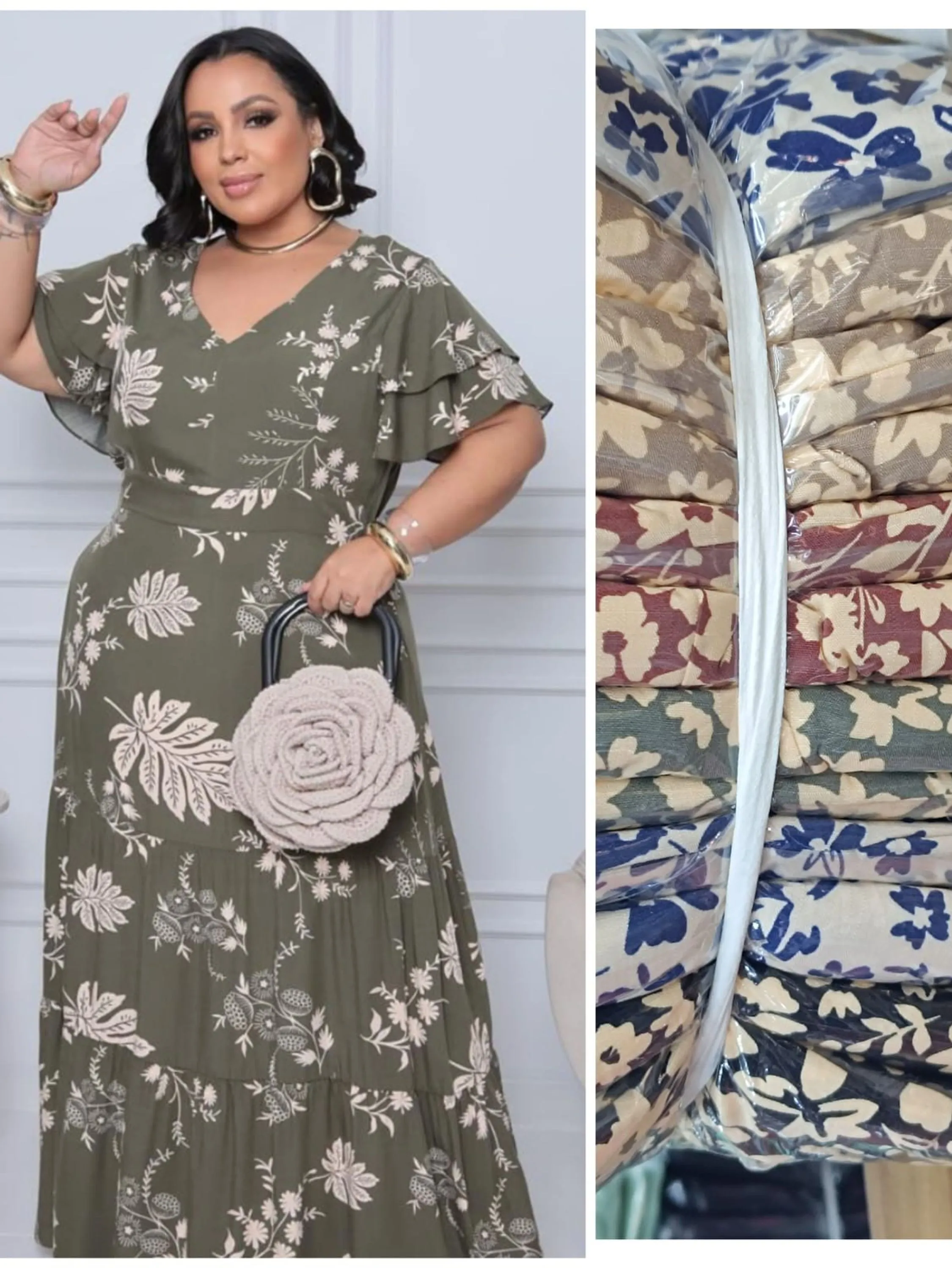 Vestido Longo Plus