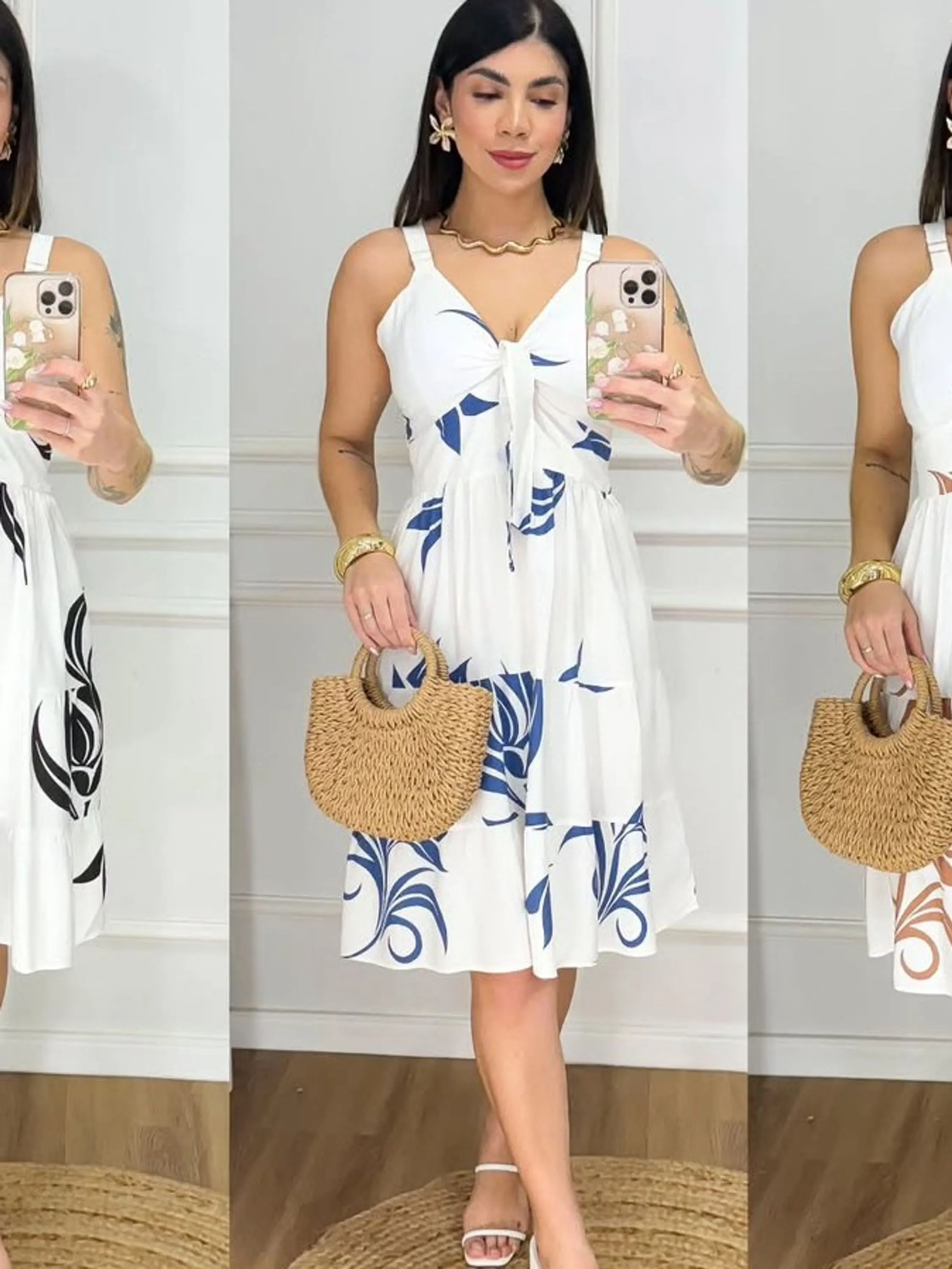 Vestido Alça