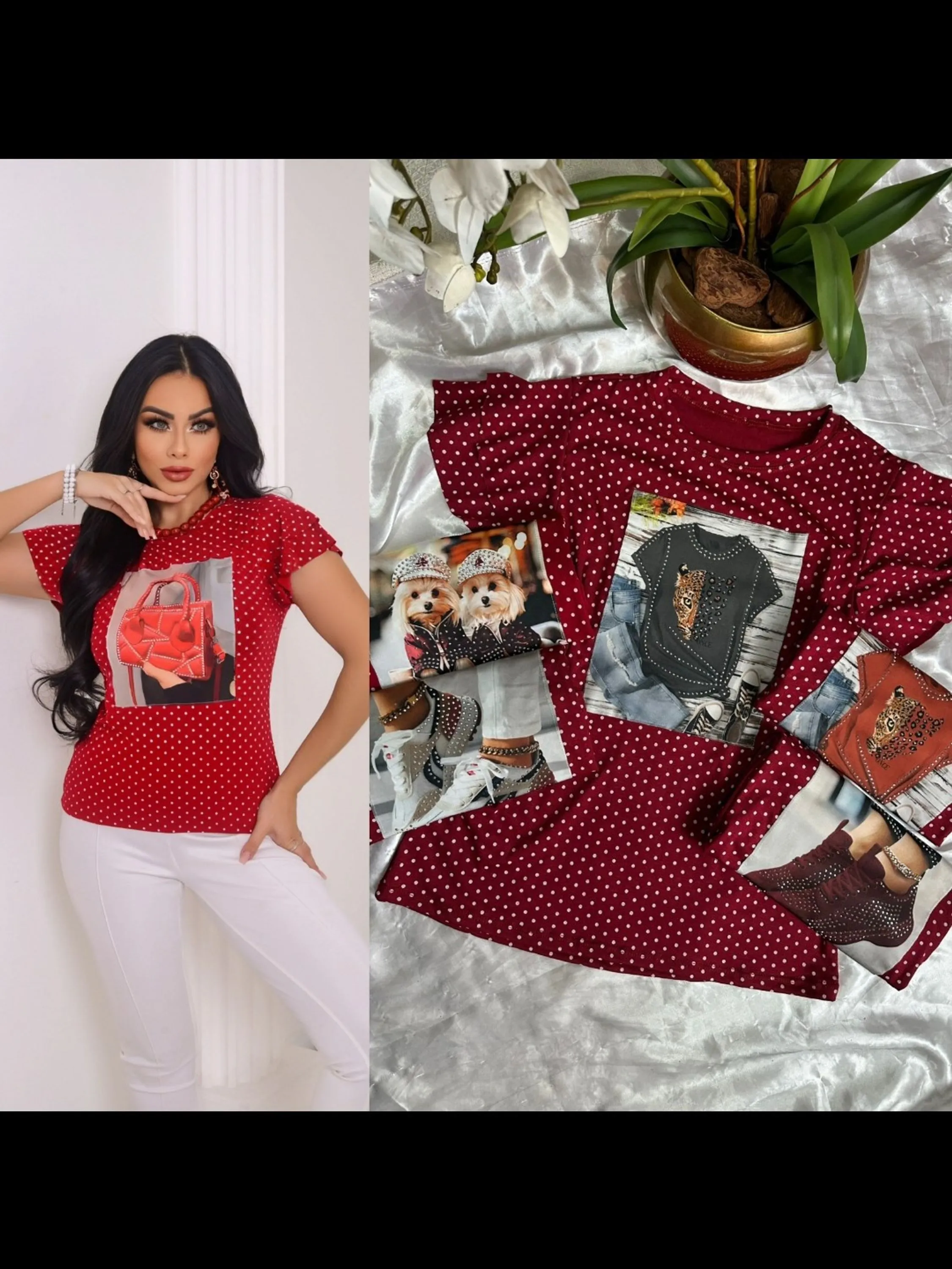 Blusa Manga Curta