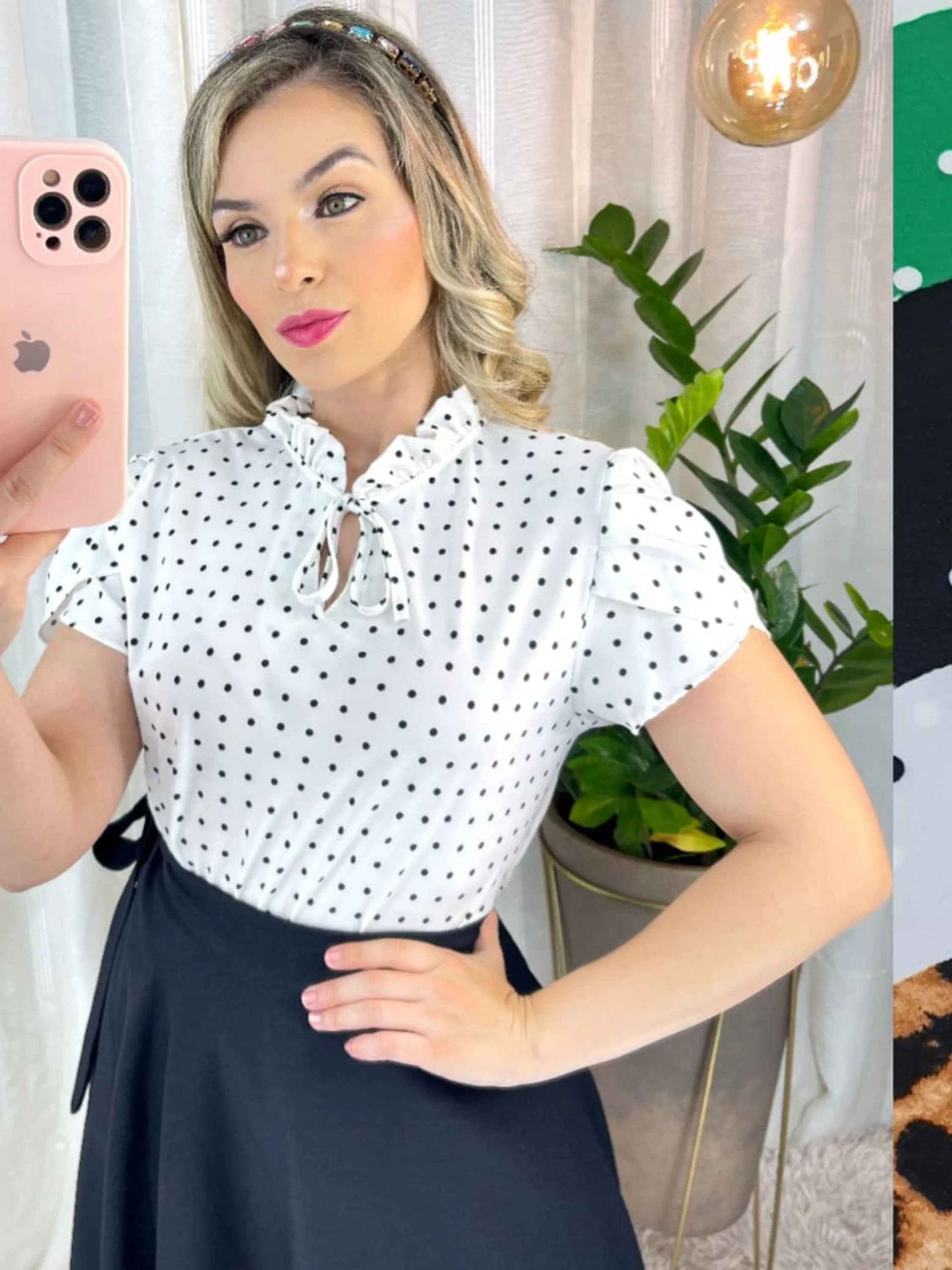 Blusa Manga Curta