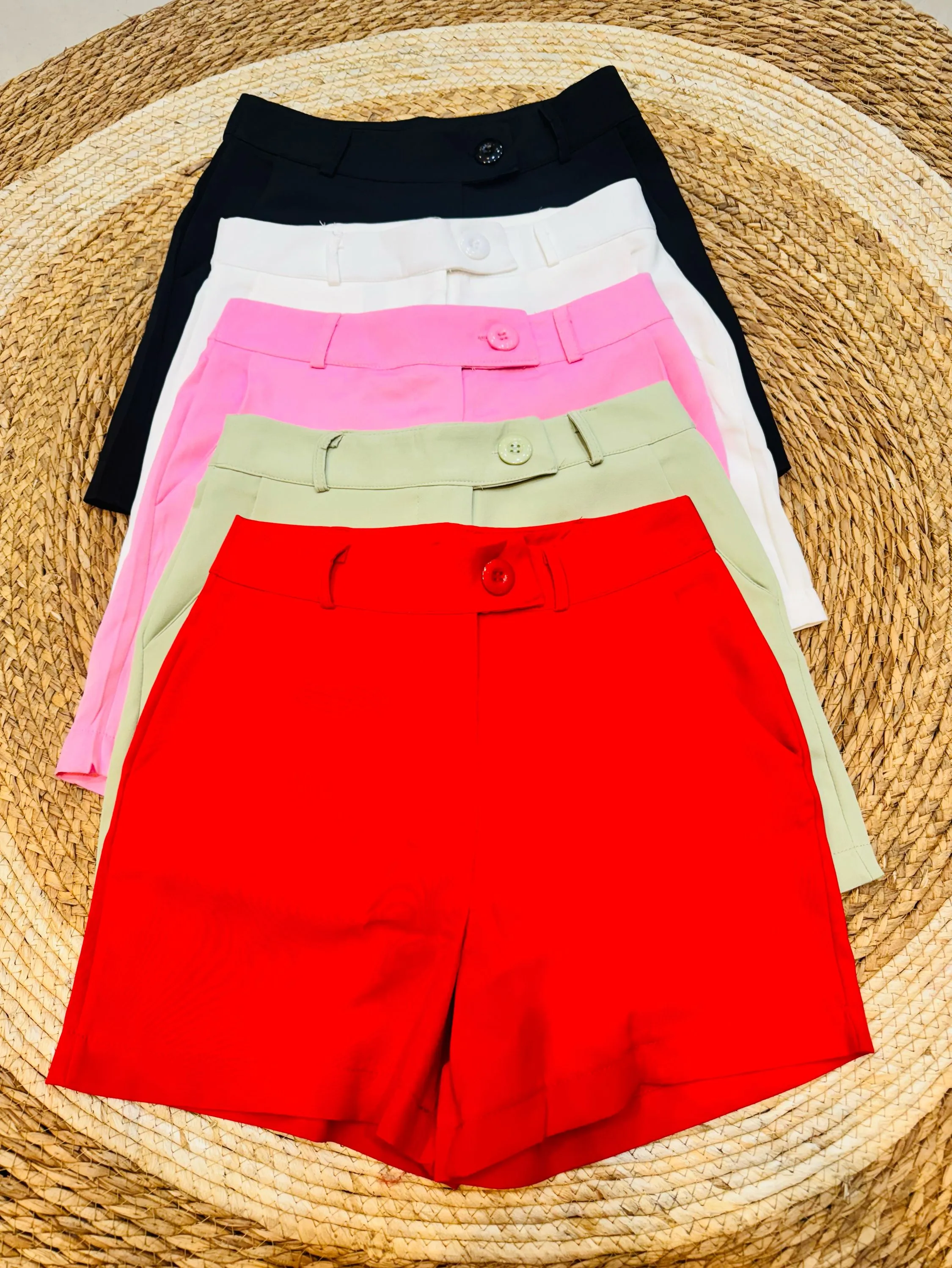 Shorts Alfaiataria , cod 709