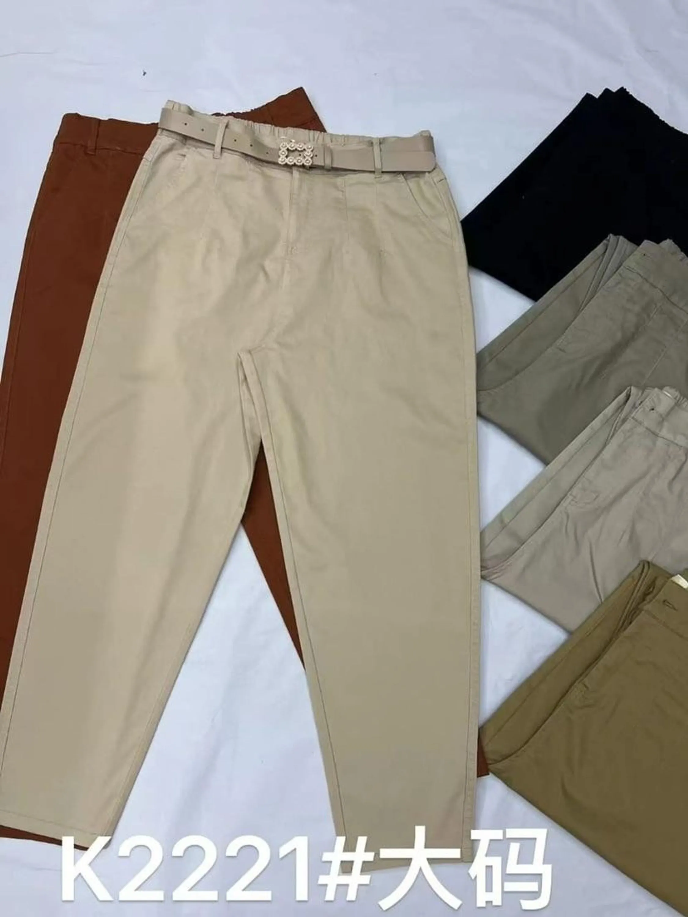 Calça sarja Plus Size K2221