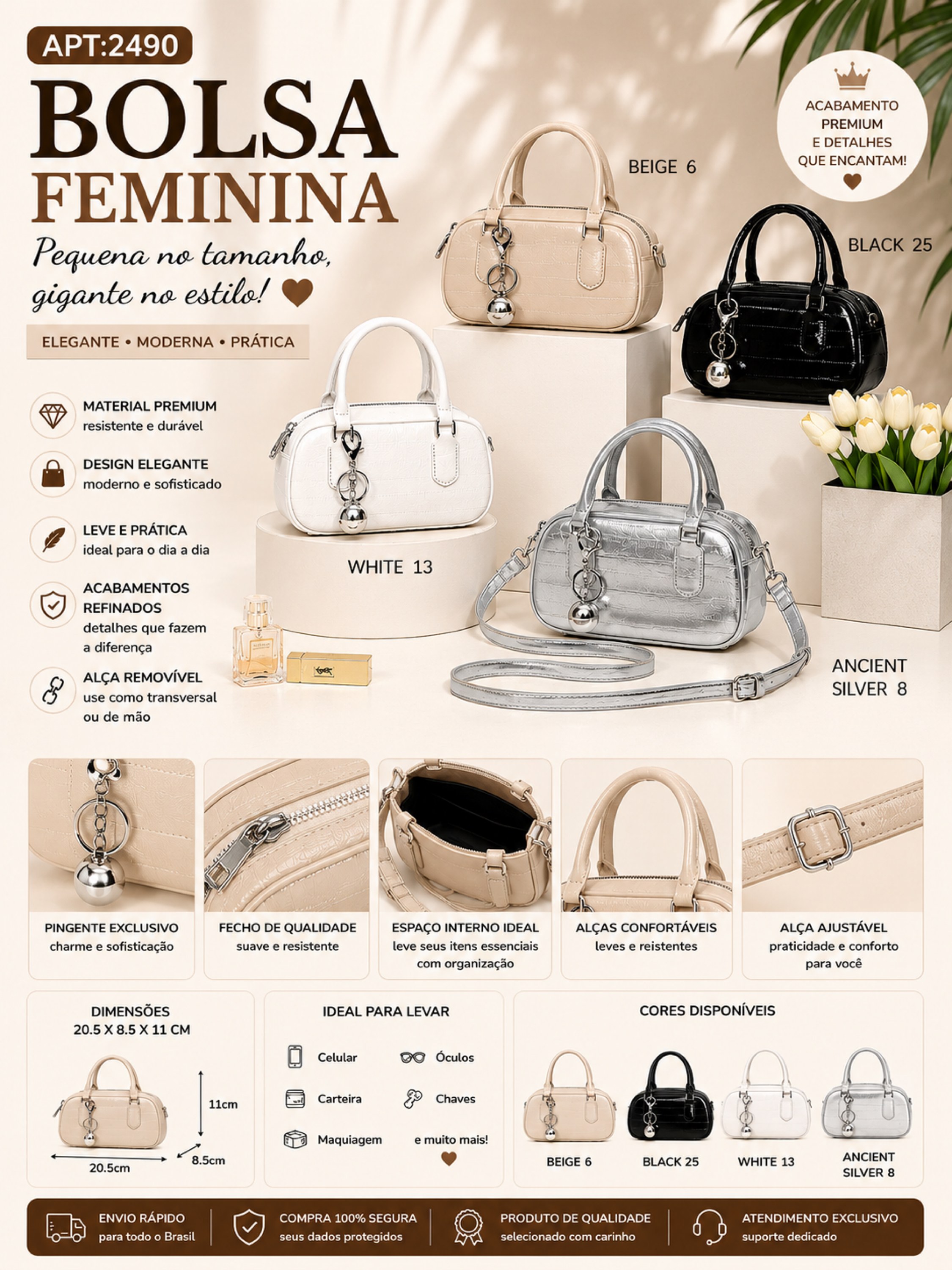 Bolsa feminina 2490