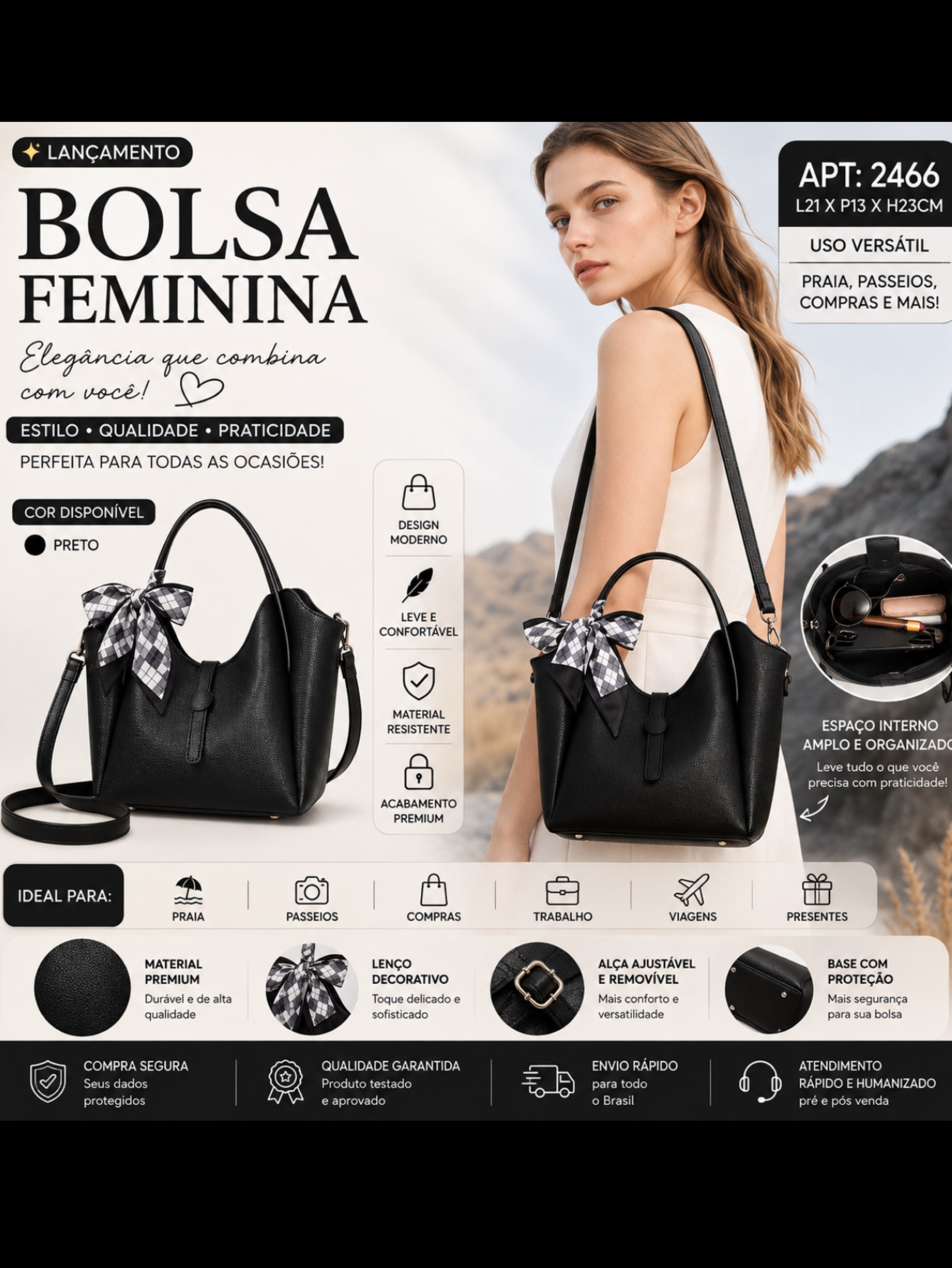Bolsa feminina 2466