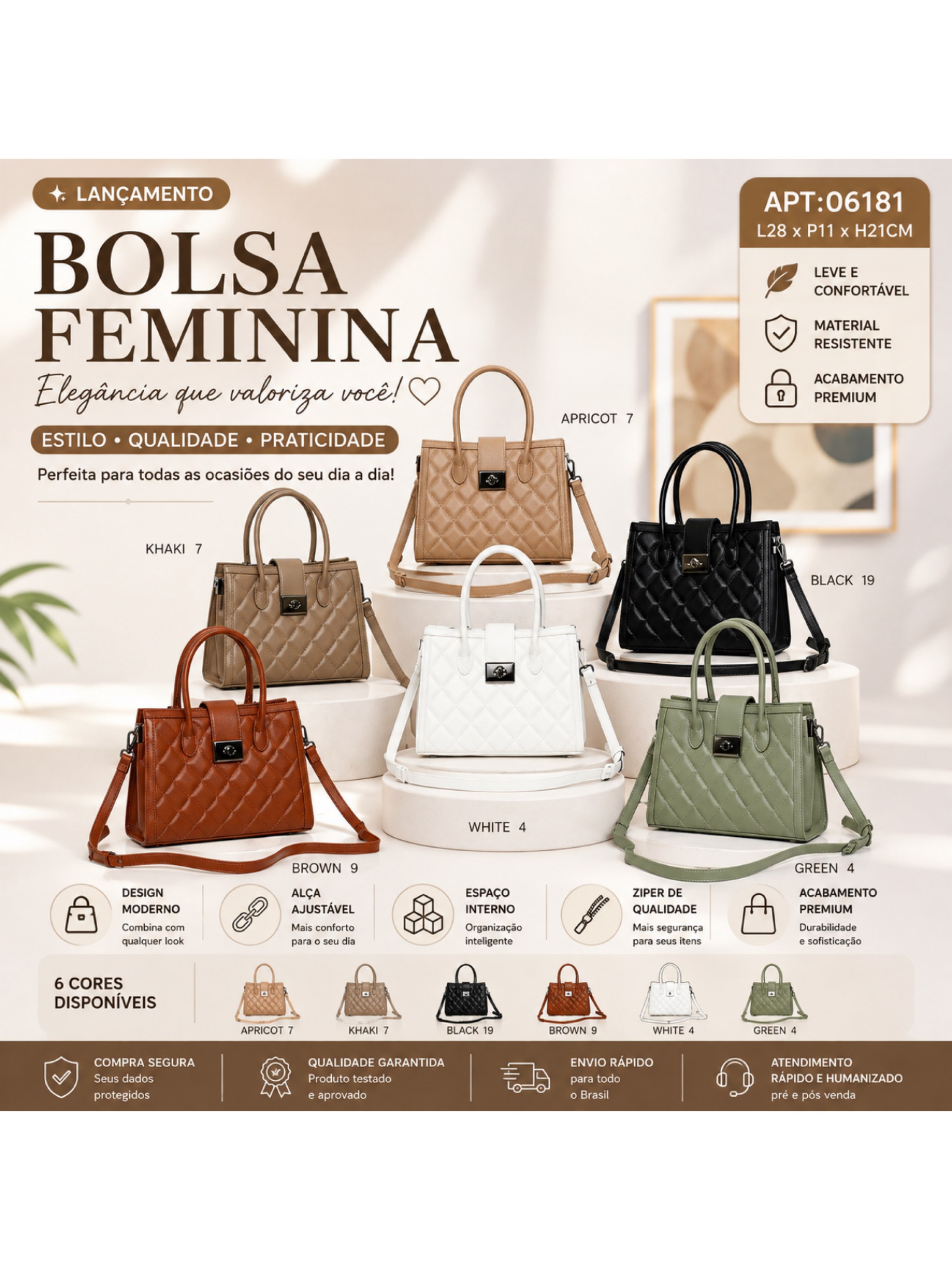 Bolsa feminina 06181