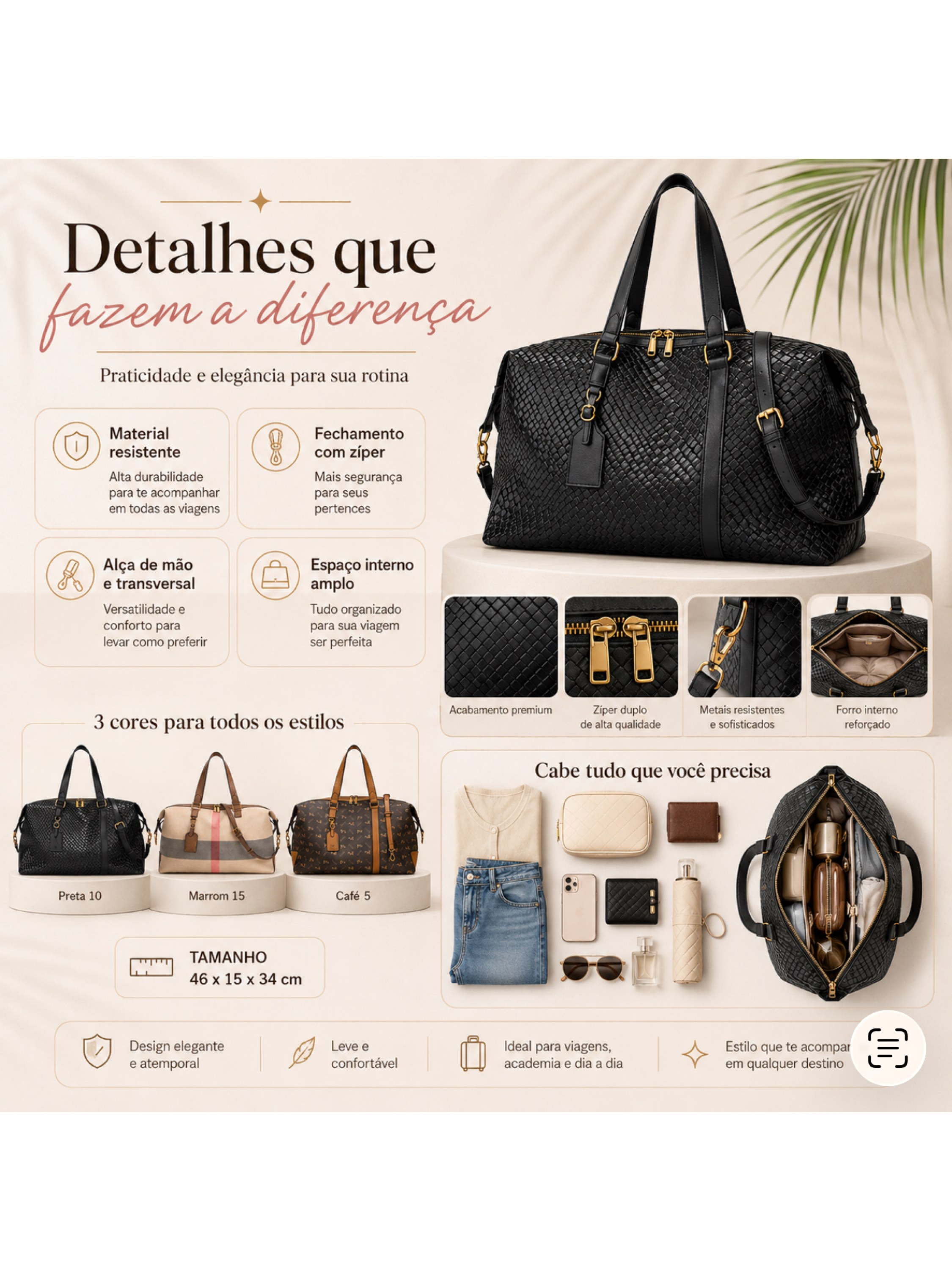 Bolsa mala para viagem 68121
