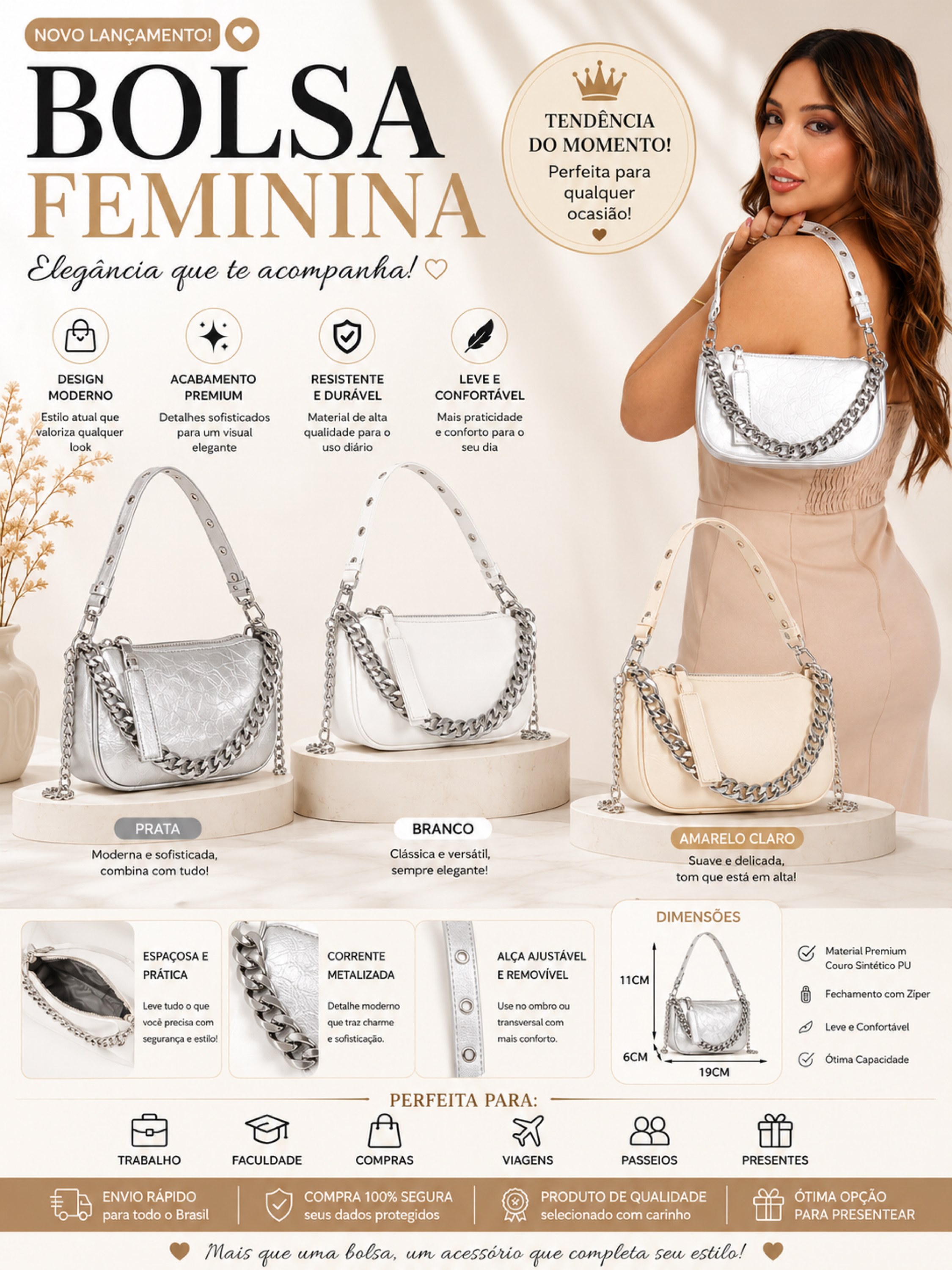 Bolsa corrente HL0035