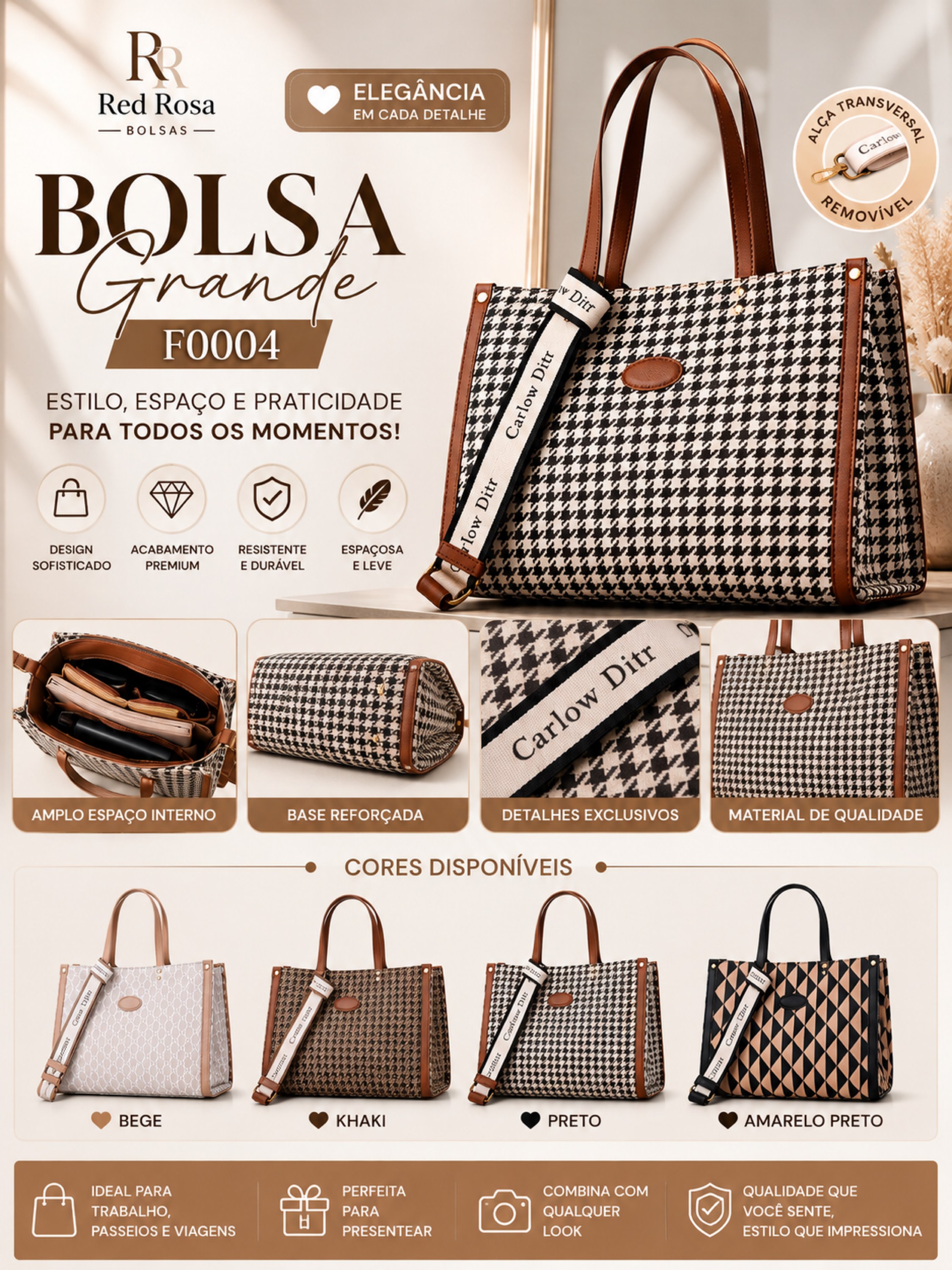 Bolsa Feminina Grande F0004
