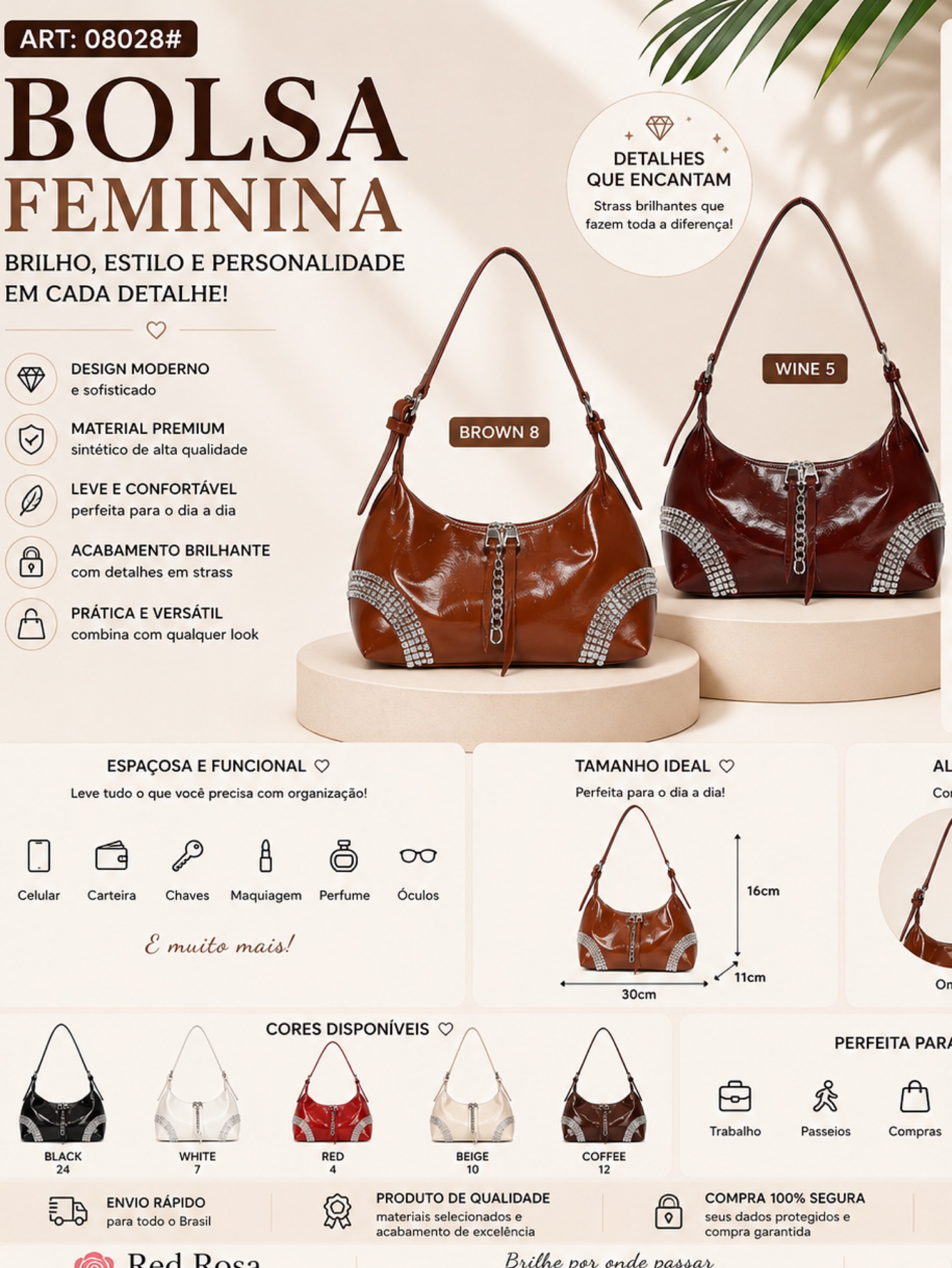 Bolsa feminina 08028
