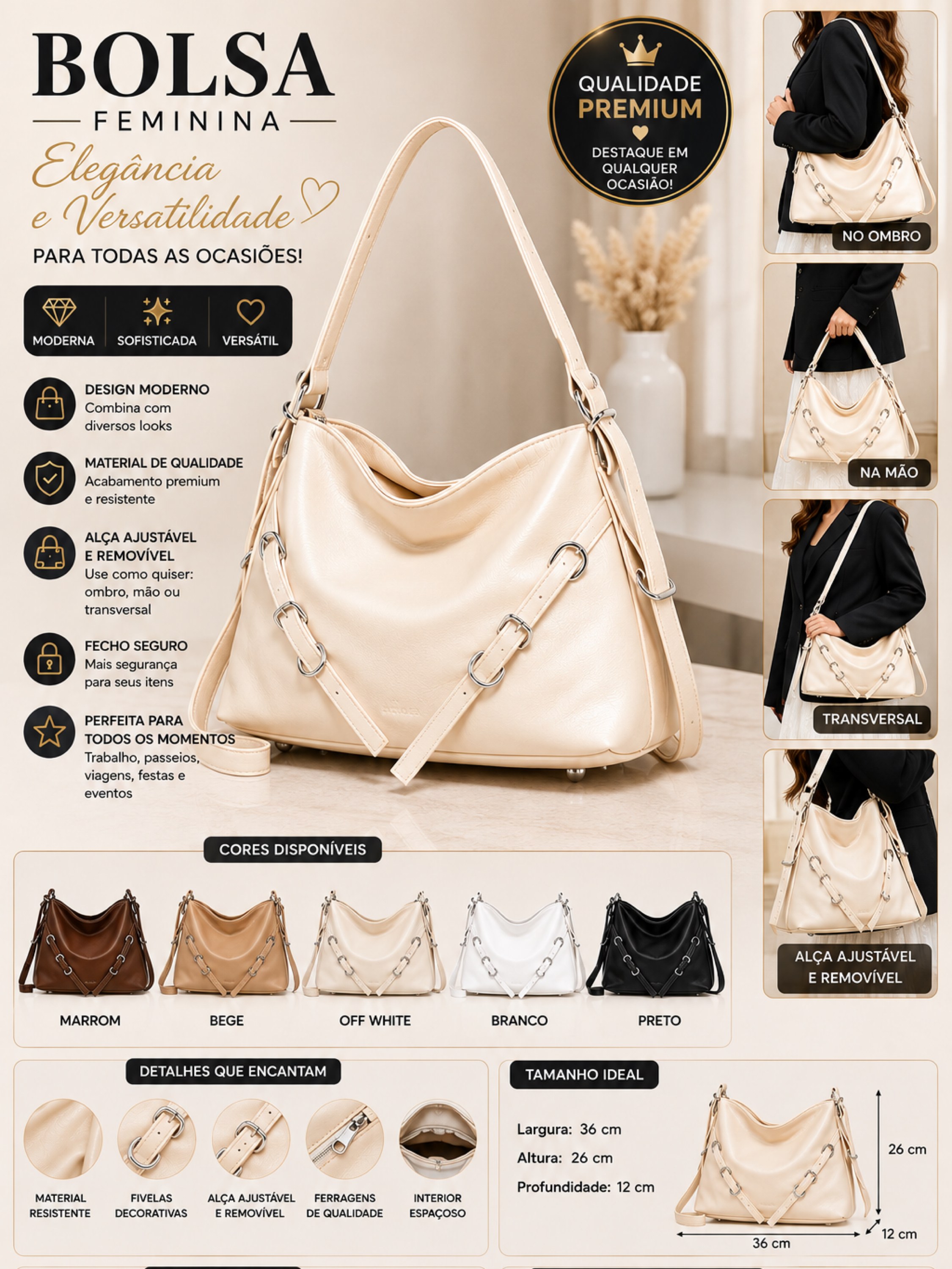 Bolsa feminina 0825