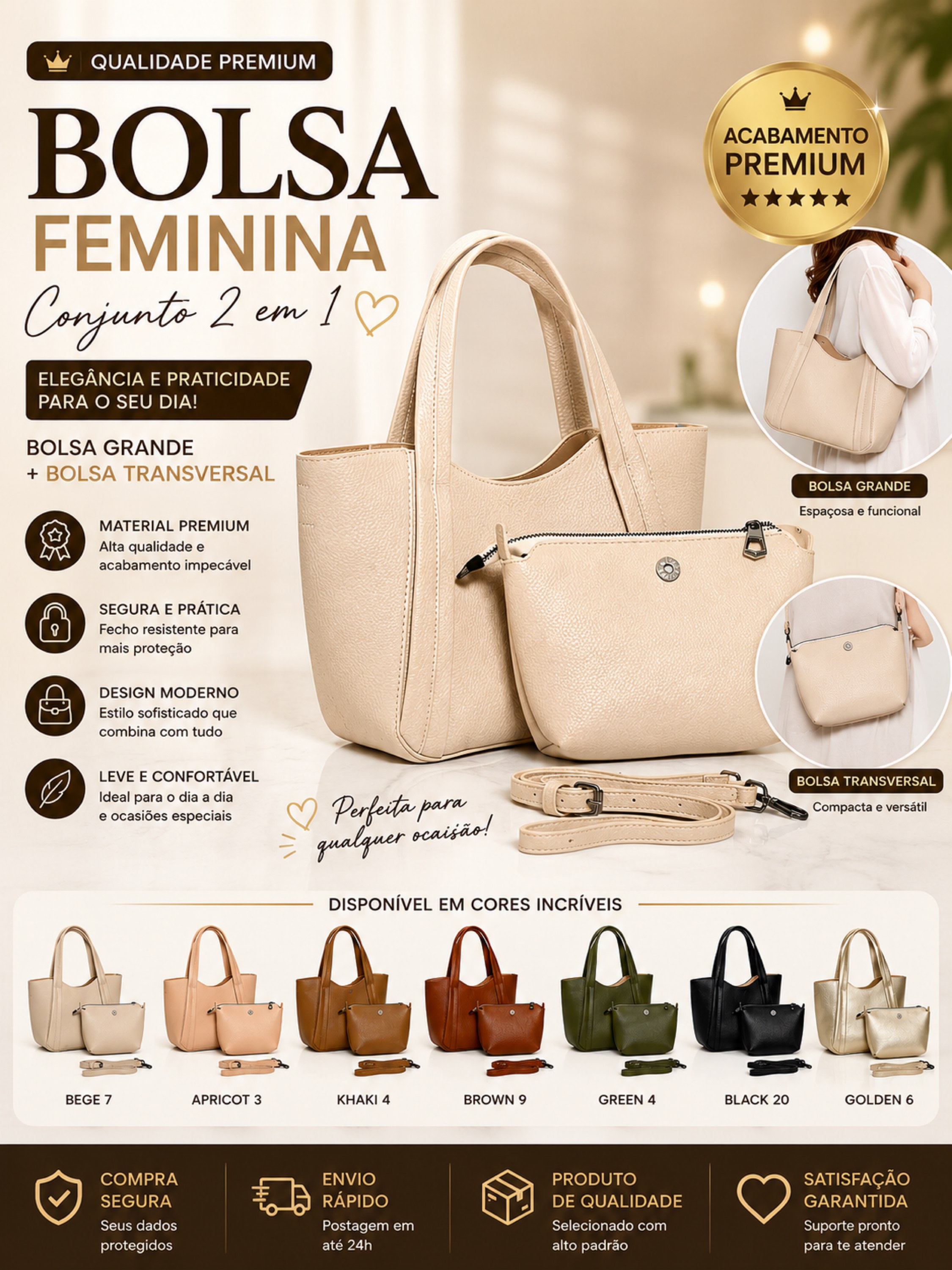 Bolsa feminina 06167
