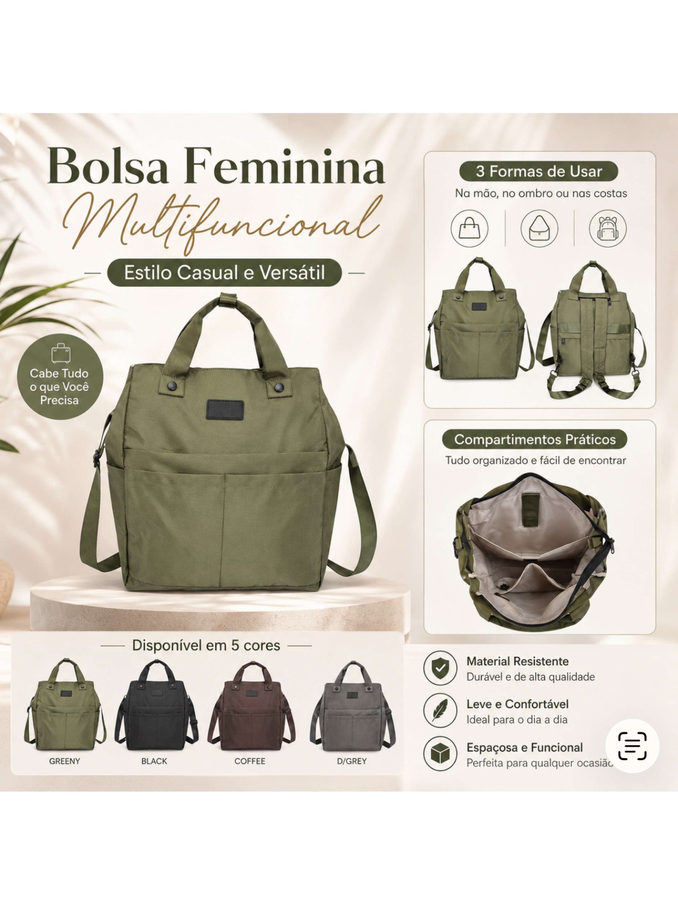 Bolsa e mochila HL0034