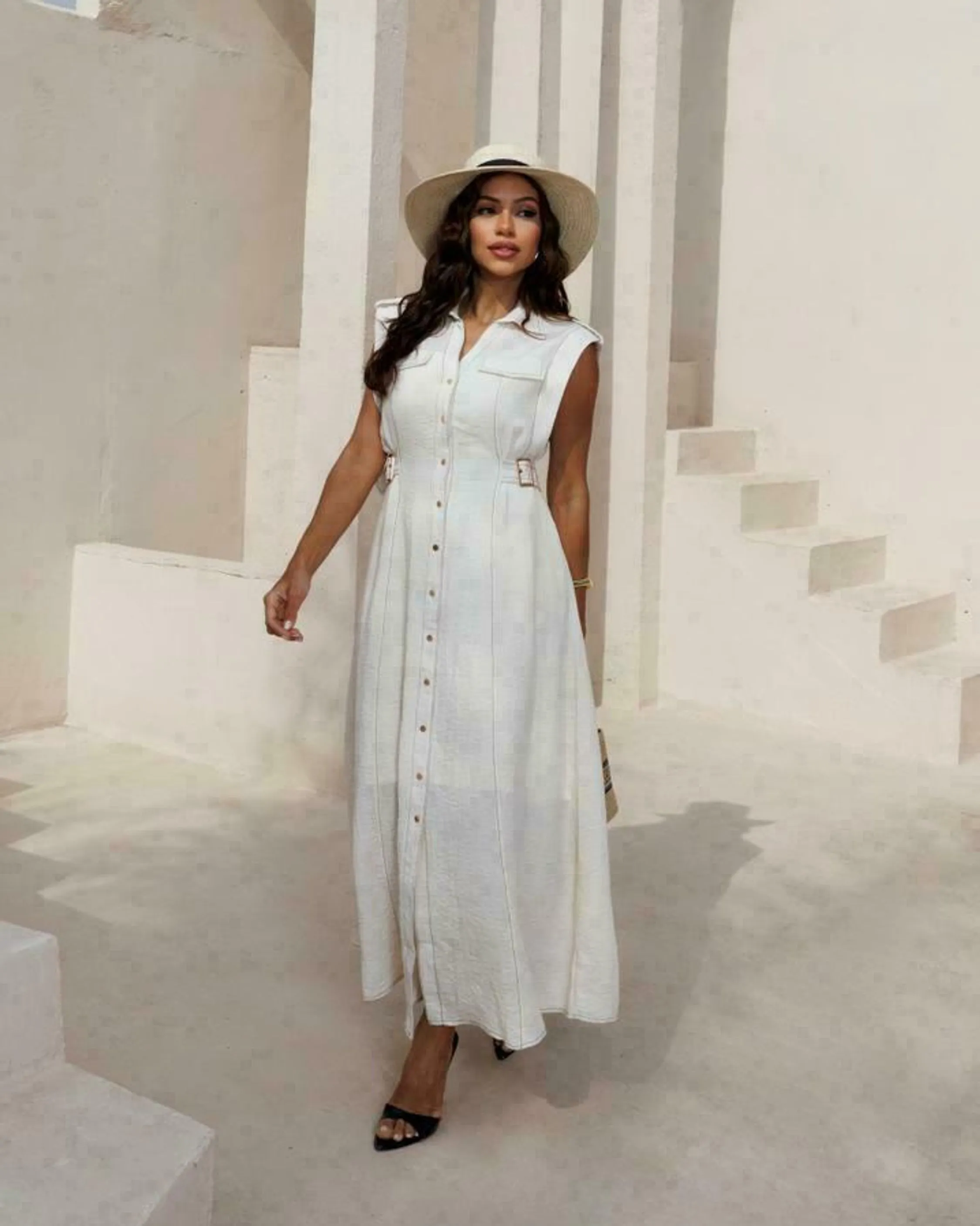 Vestido linho