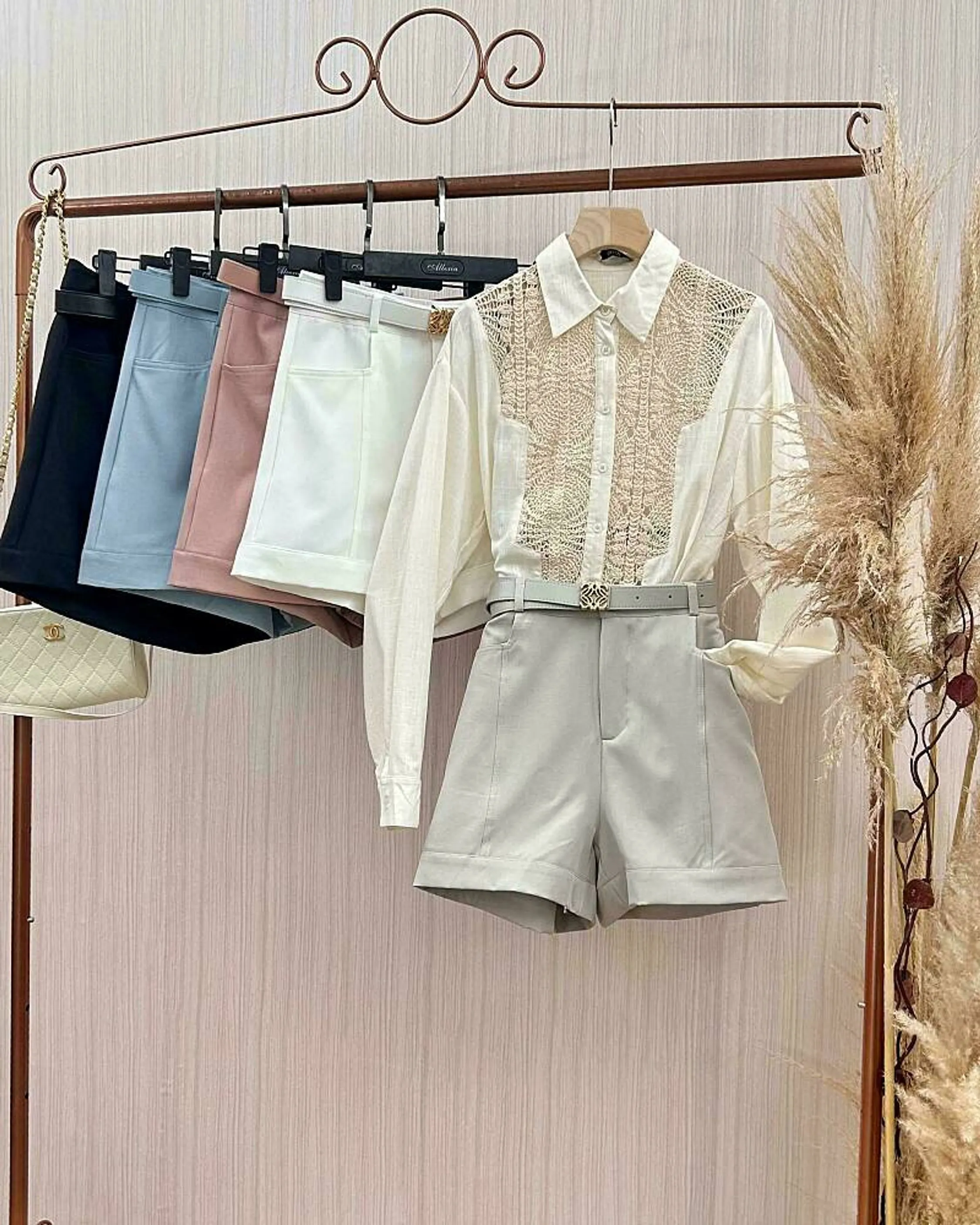 Shorts alfaiataria