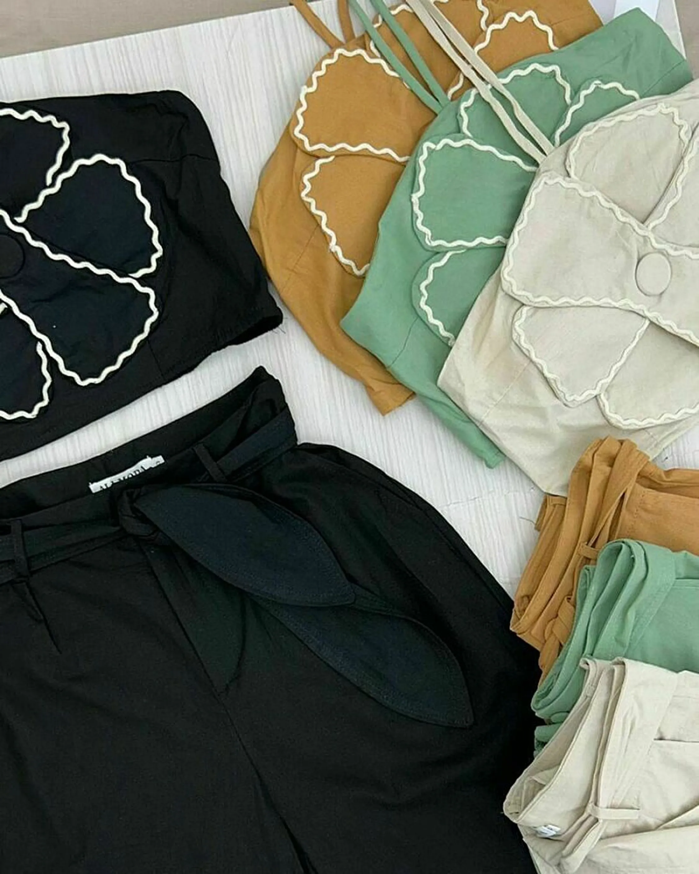 Conjunto em linho
