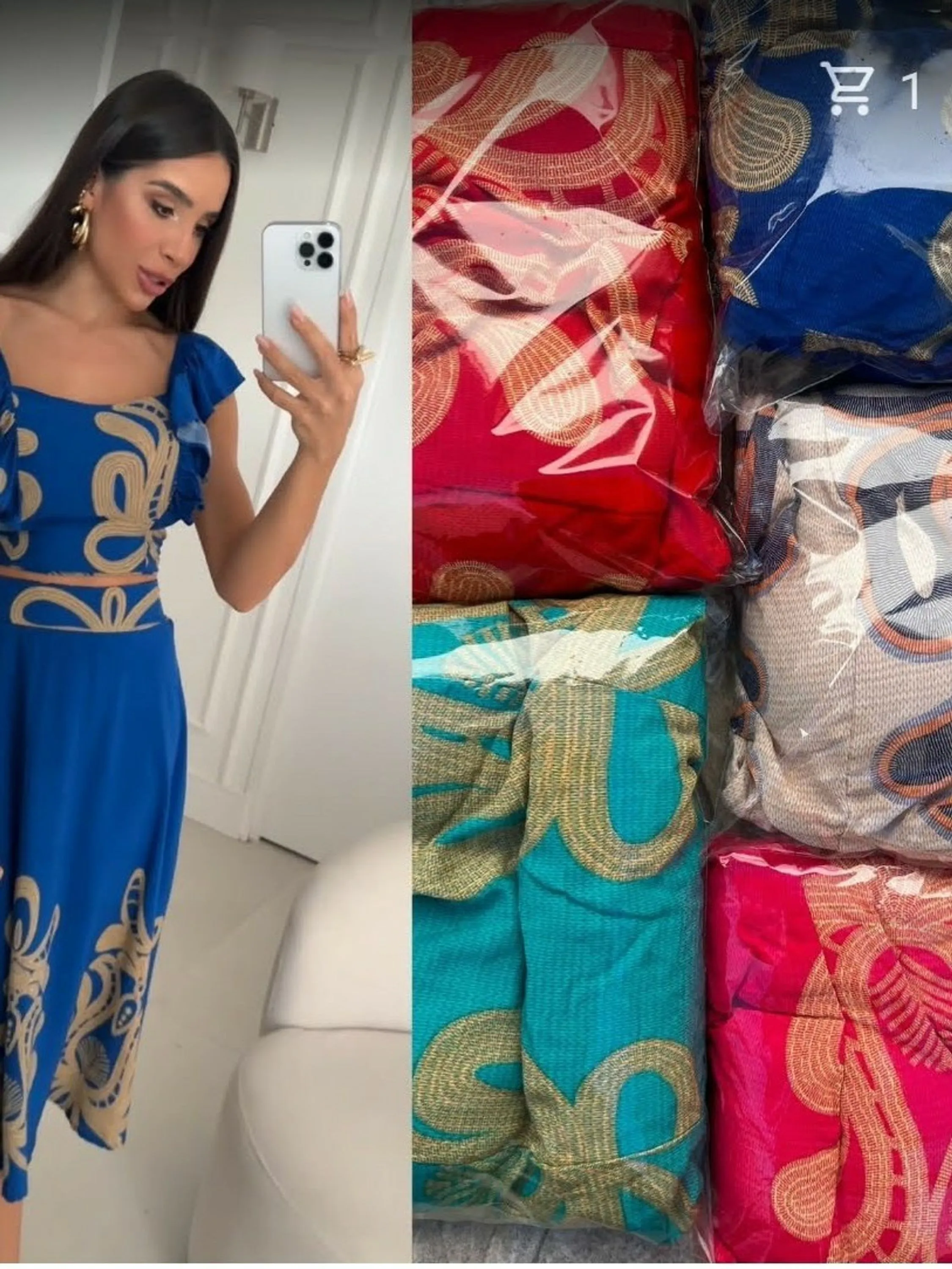 Conjunto duas peças Sarita , moda blogueira boutique luxo coleção verão.