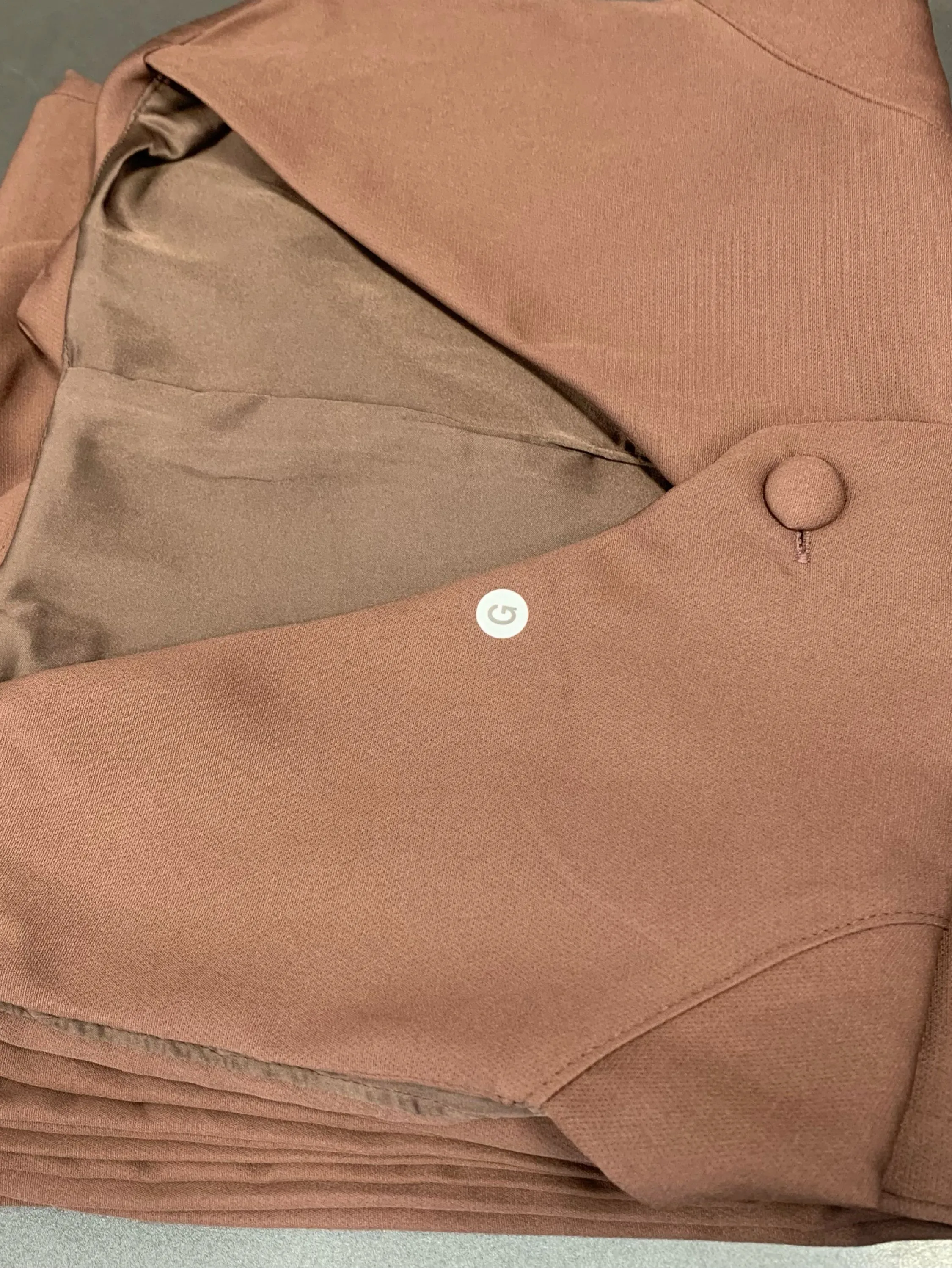 Conjunto calca pantalona e colete Sabrina