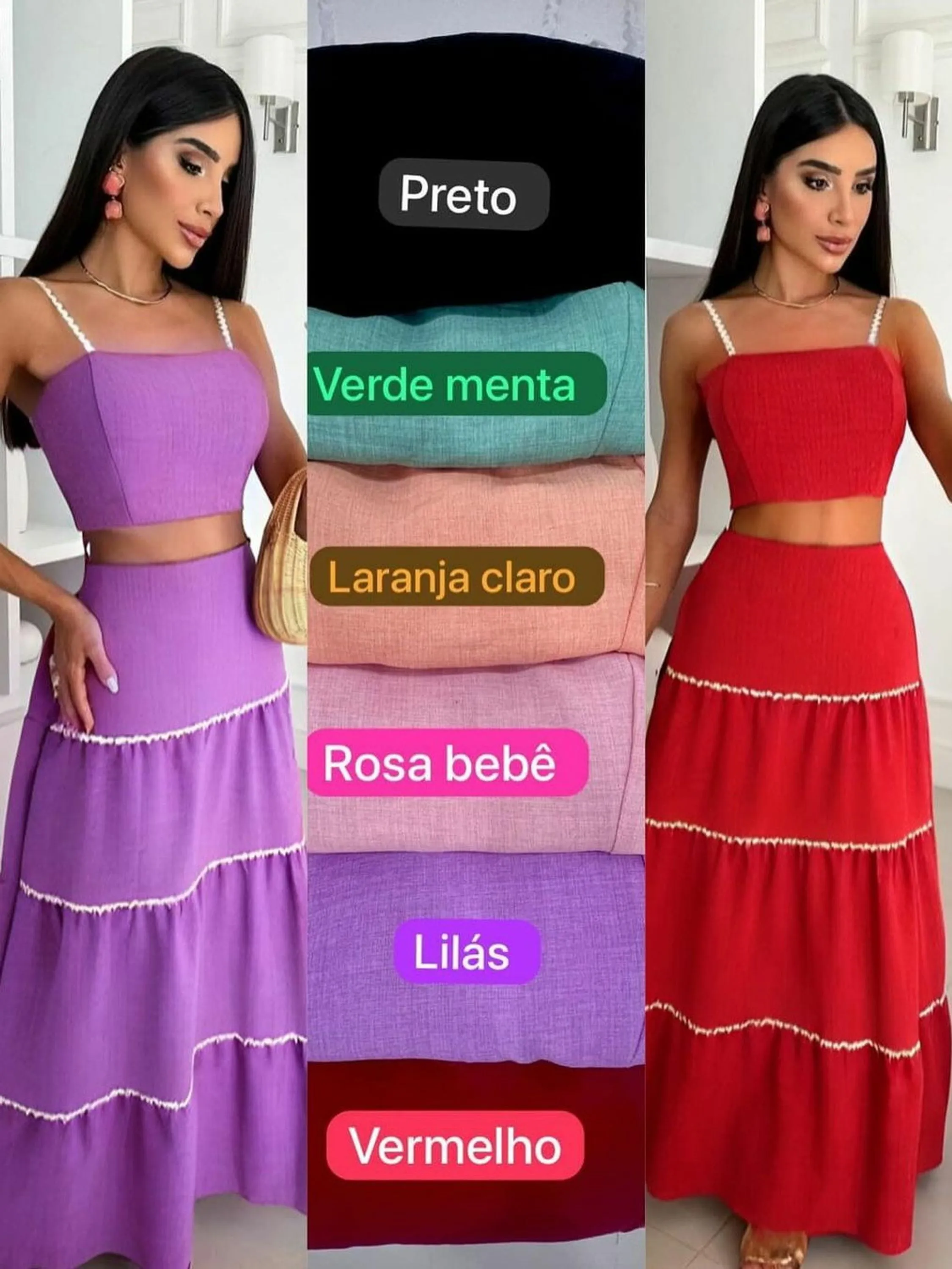 Conjunto duas peças jhessy , moda blogueira boutique luxo coleção primavera verão.