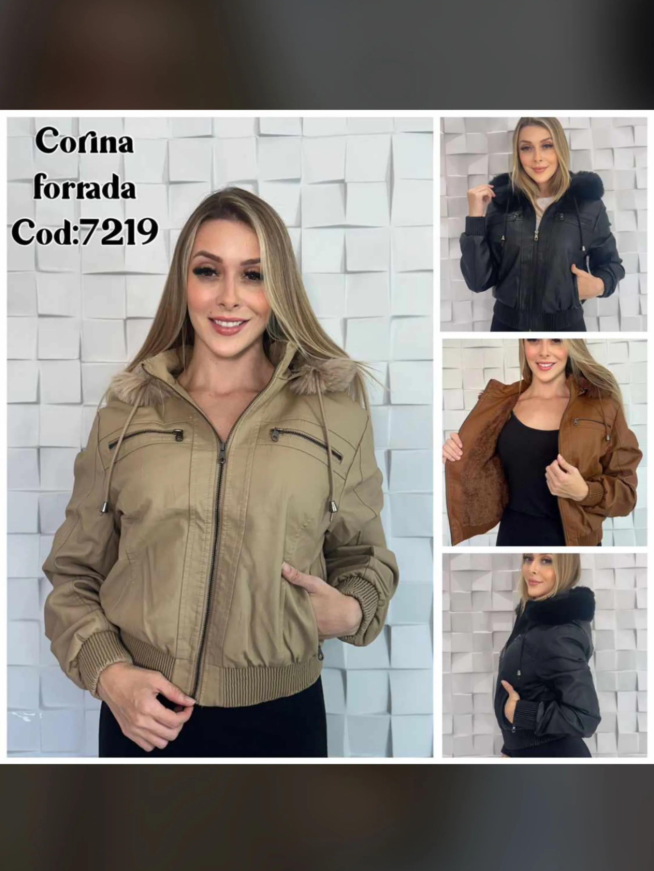 Jaqueta Corina feminina