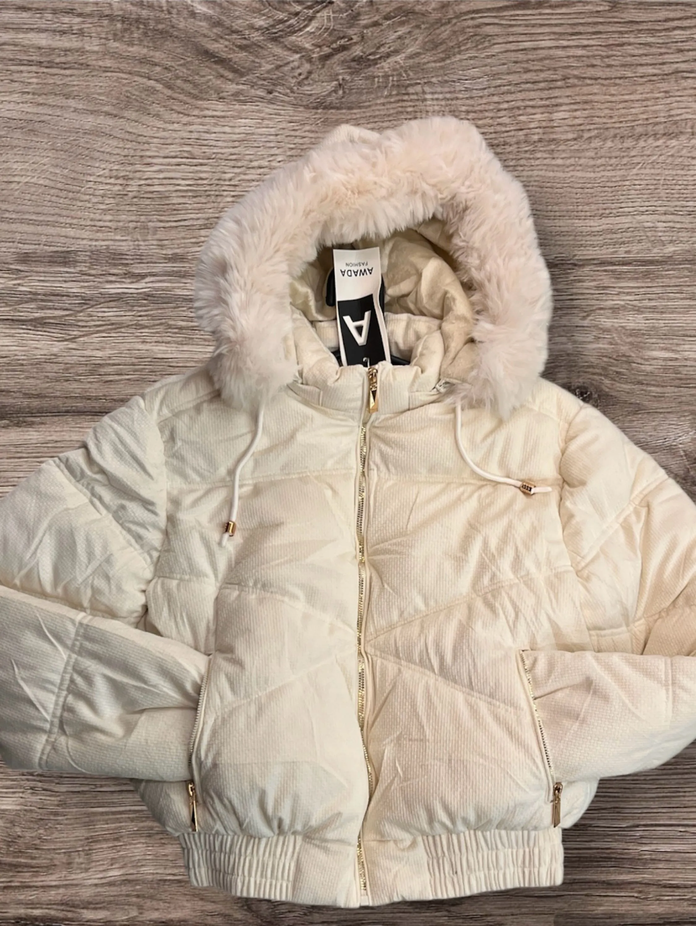 Jaqueta puffer feminina