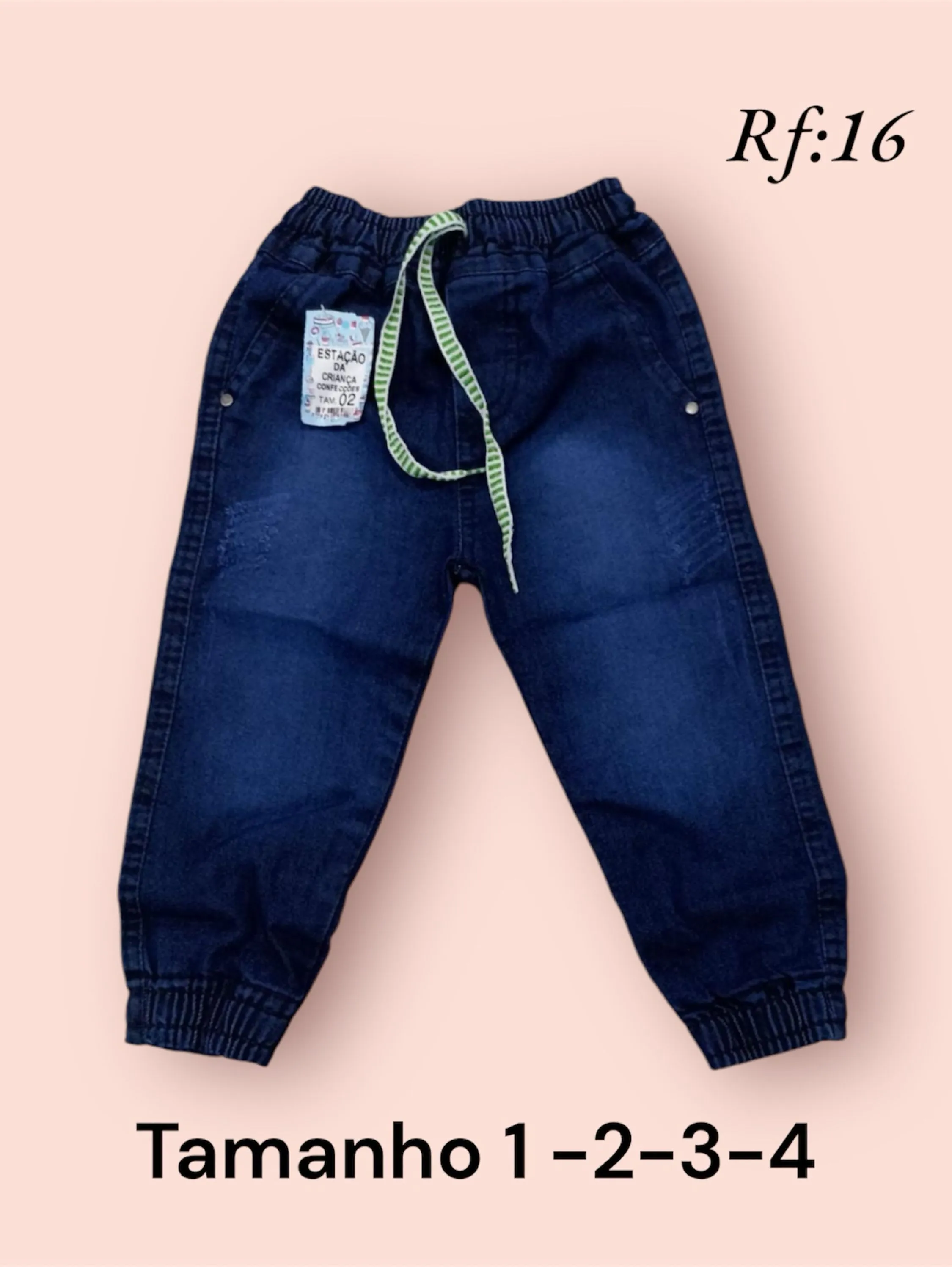 Calça jeans infantil masculina