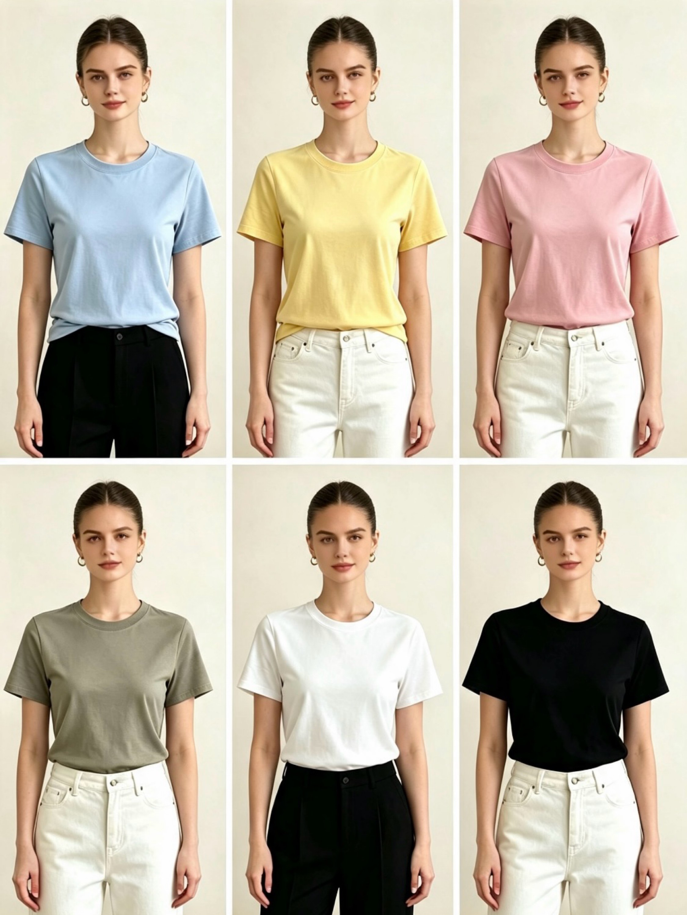 T shirts algudao gola macio alto macio linda