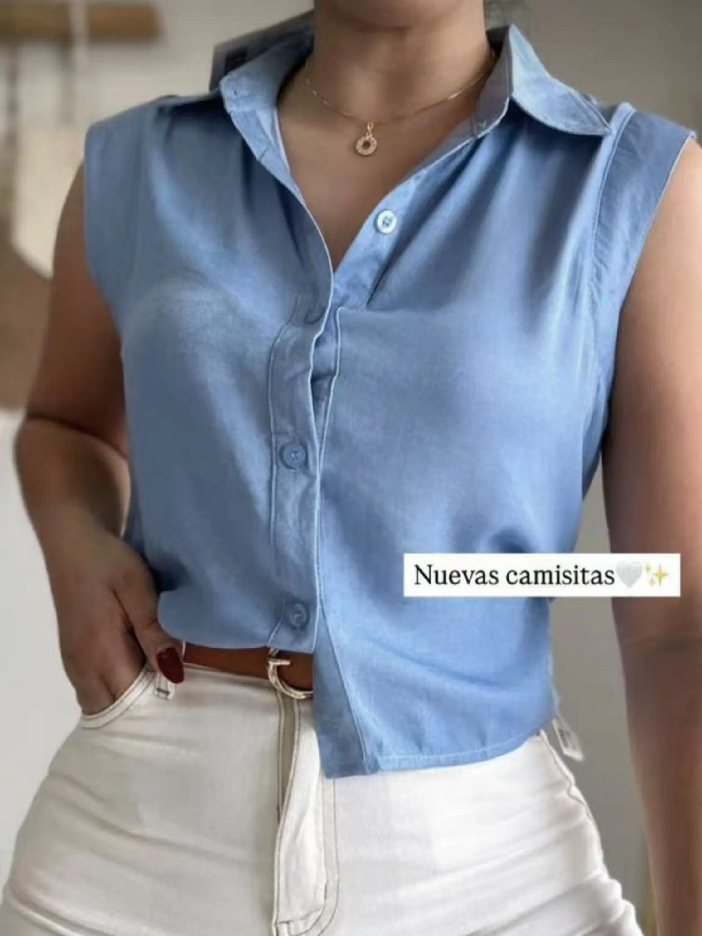 Camisa cores jeans vescose twil macio novidade linda