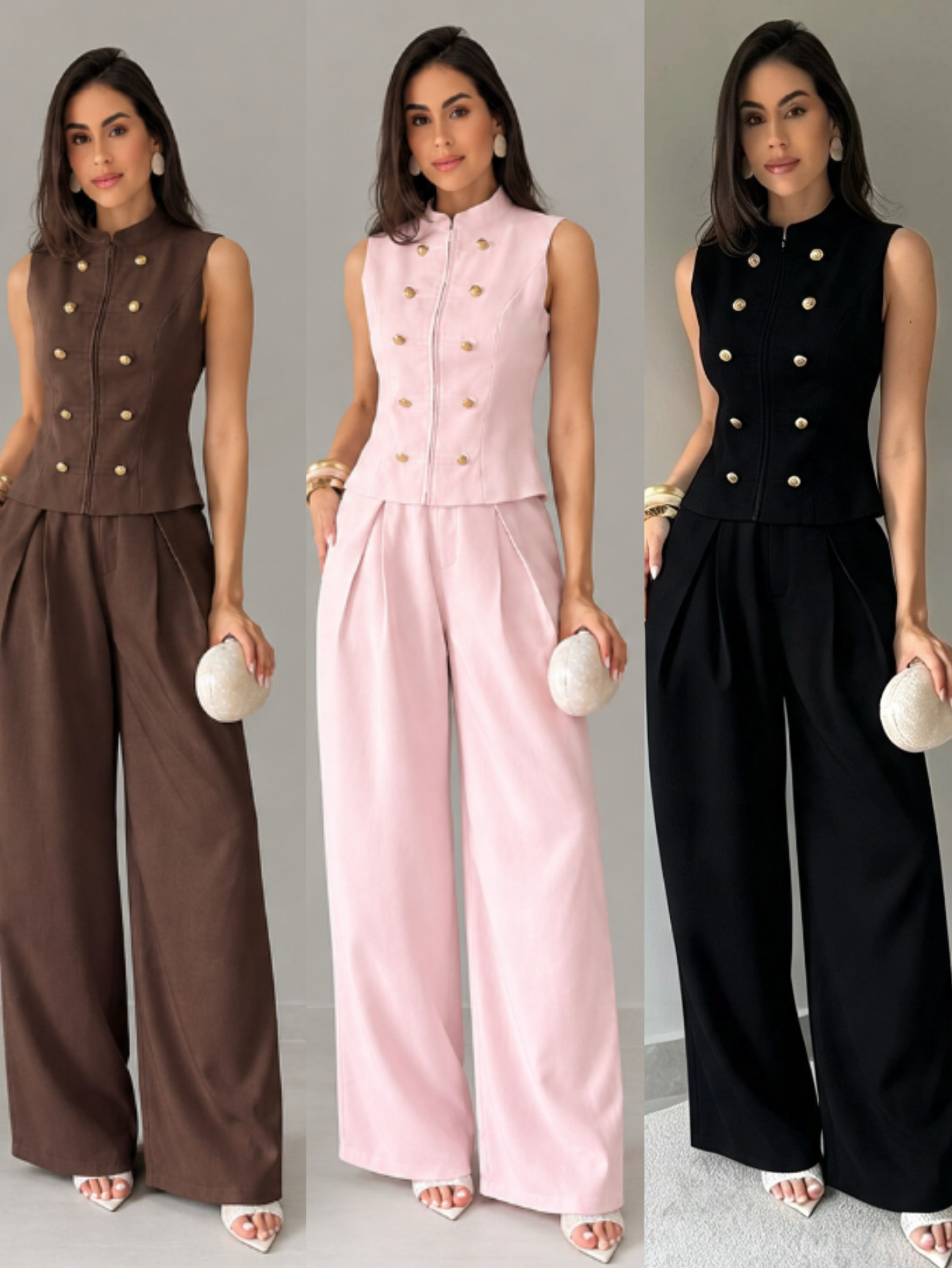 Conjunto social moda novidade muito linda