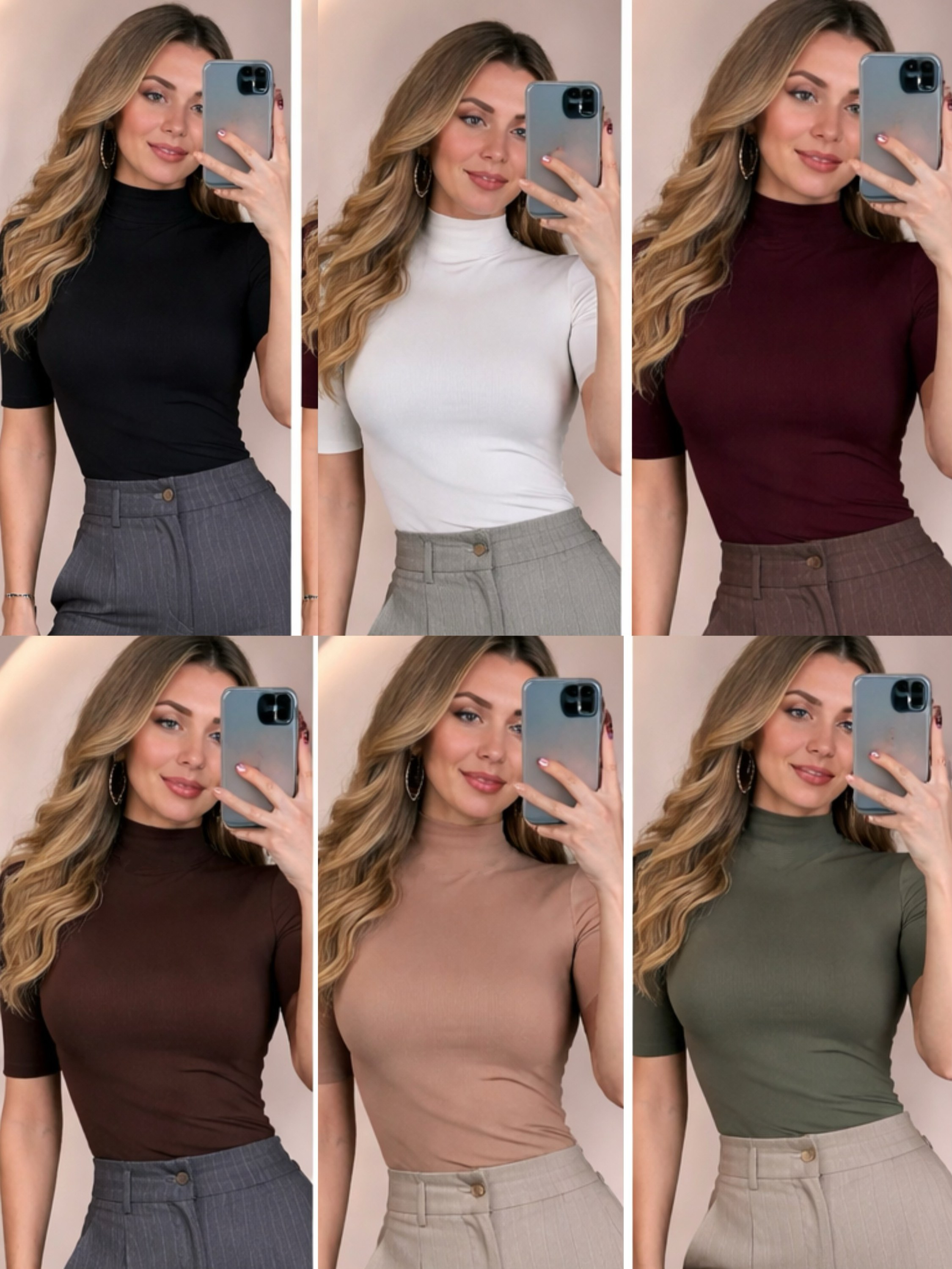 Blusa algudao malha macio social grosso linda