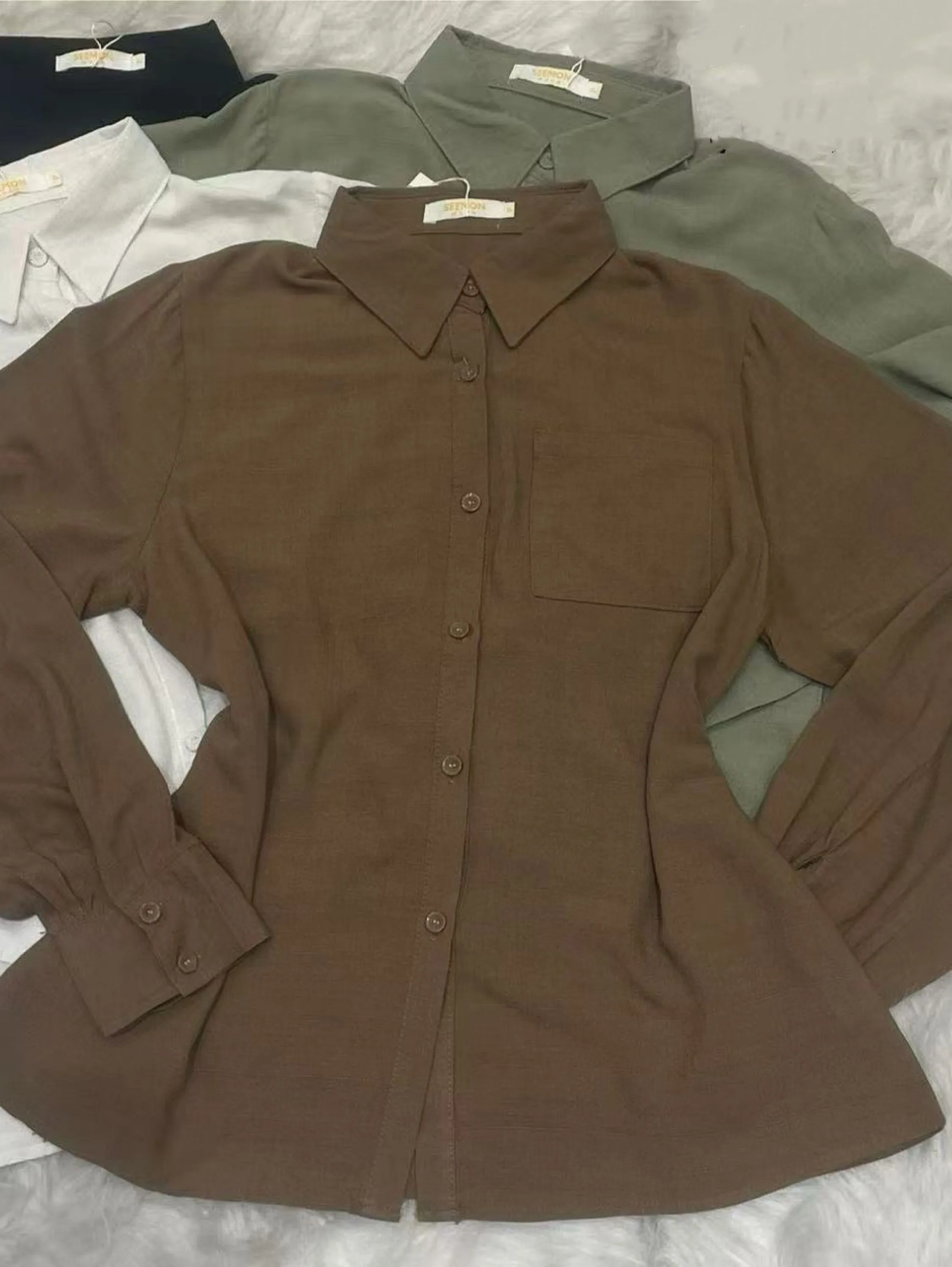 Camisa linho grosso bem macio novidade linda