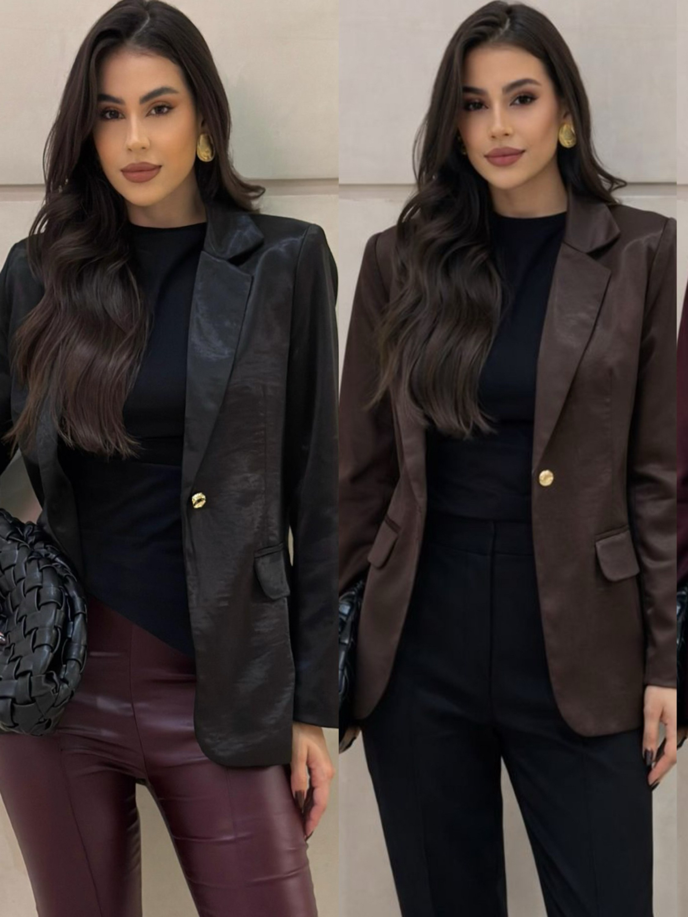 Blazer ceda forrado social bem linda