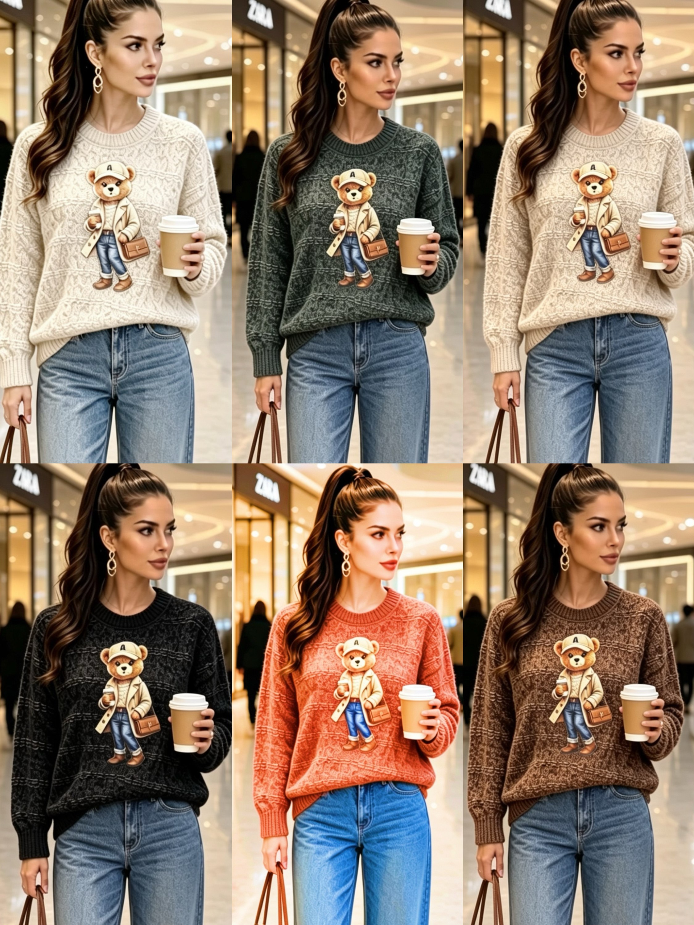 Blusa motal musse de urso 🐻 moda novidade