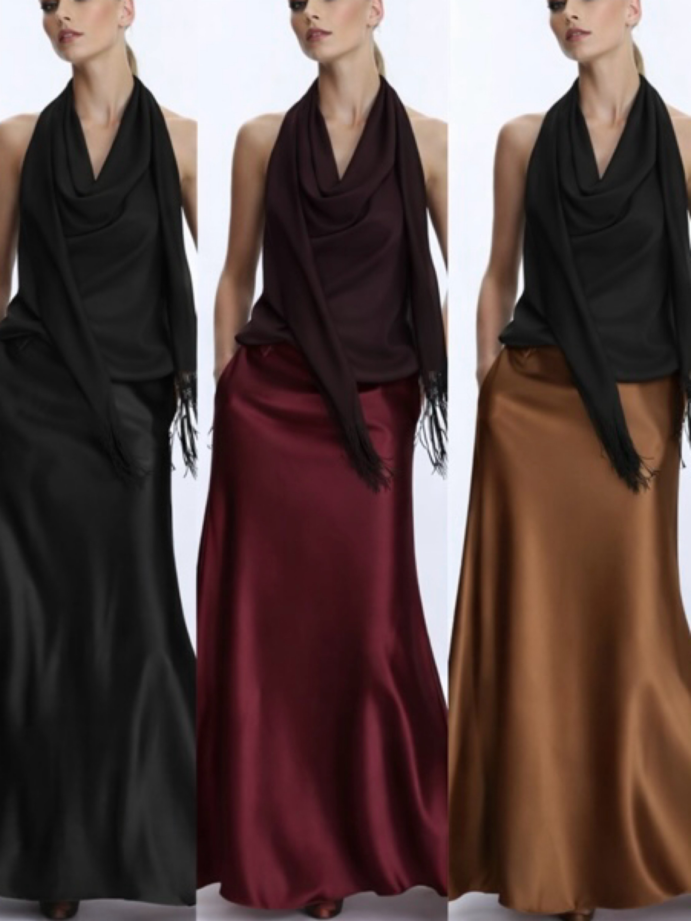 Saia ceda longo social novidade linda