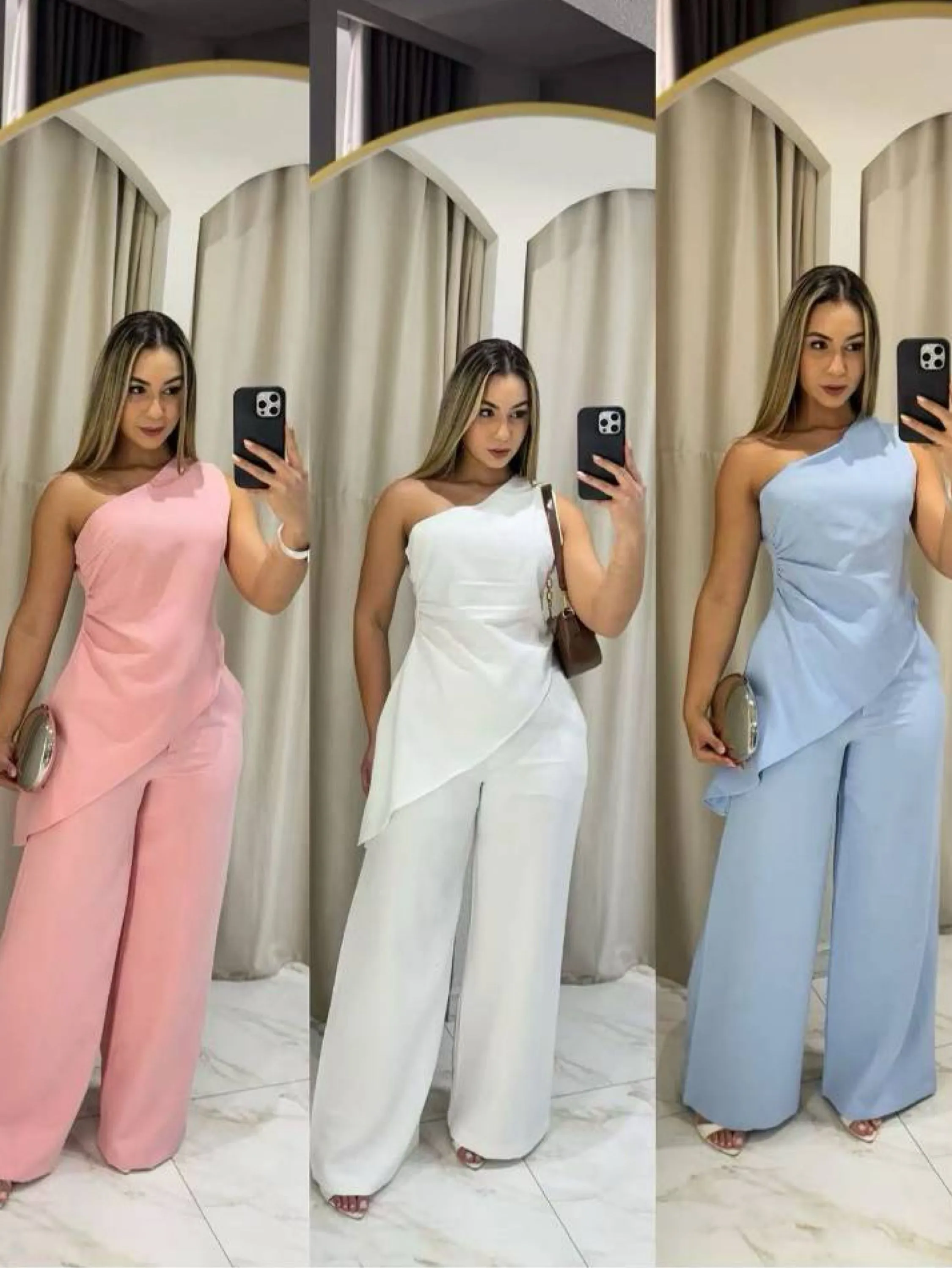Conjunto alfaiataria social novidade linda