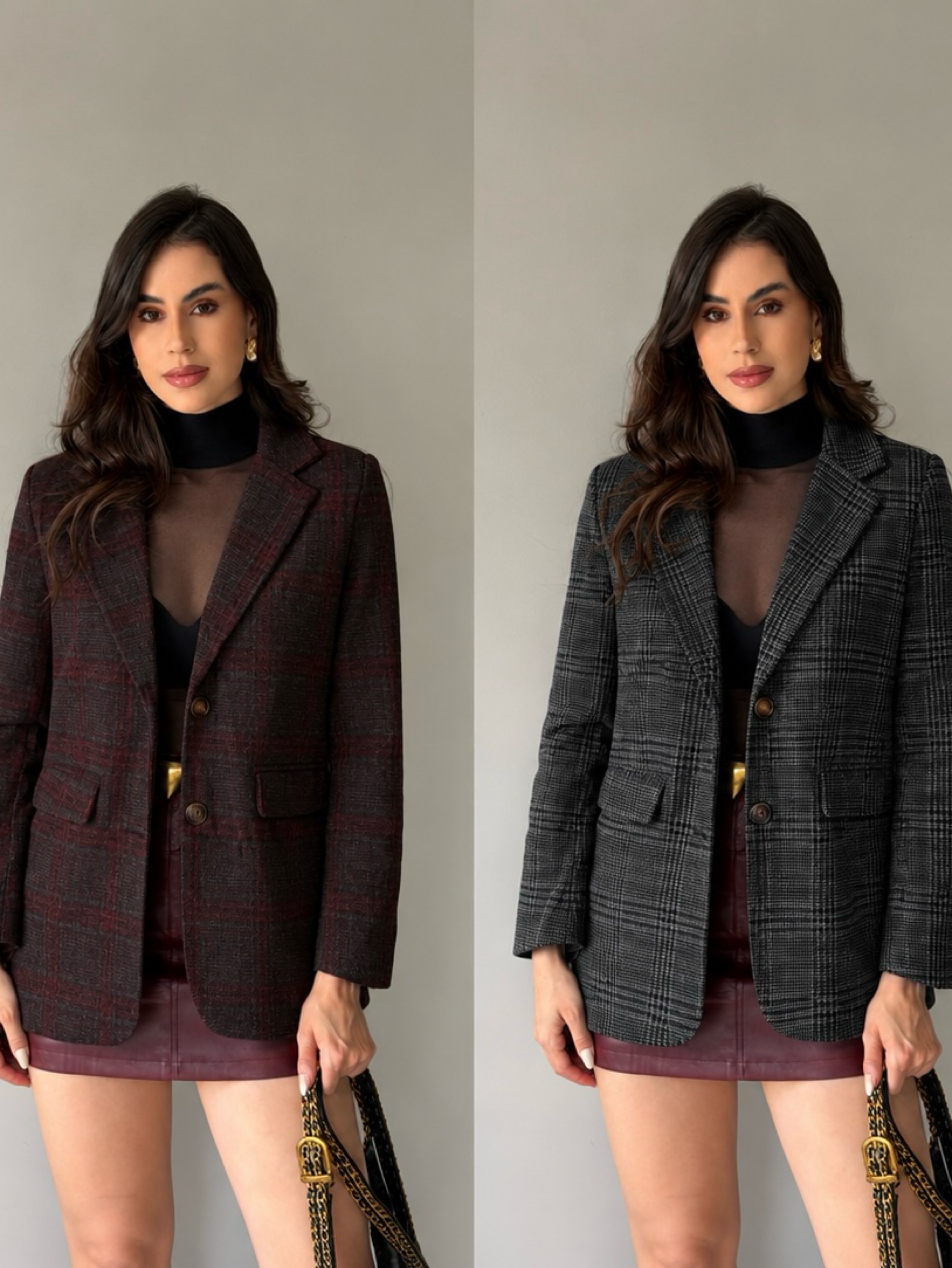 Blazer la patida forrado social novidade bem linda