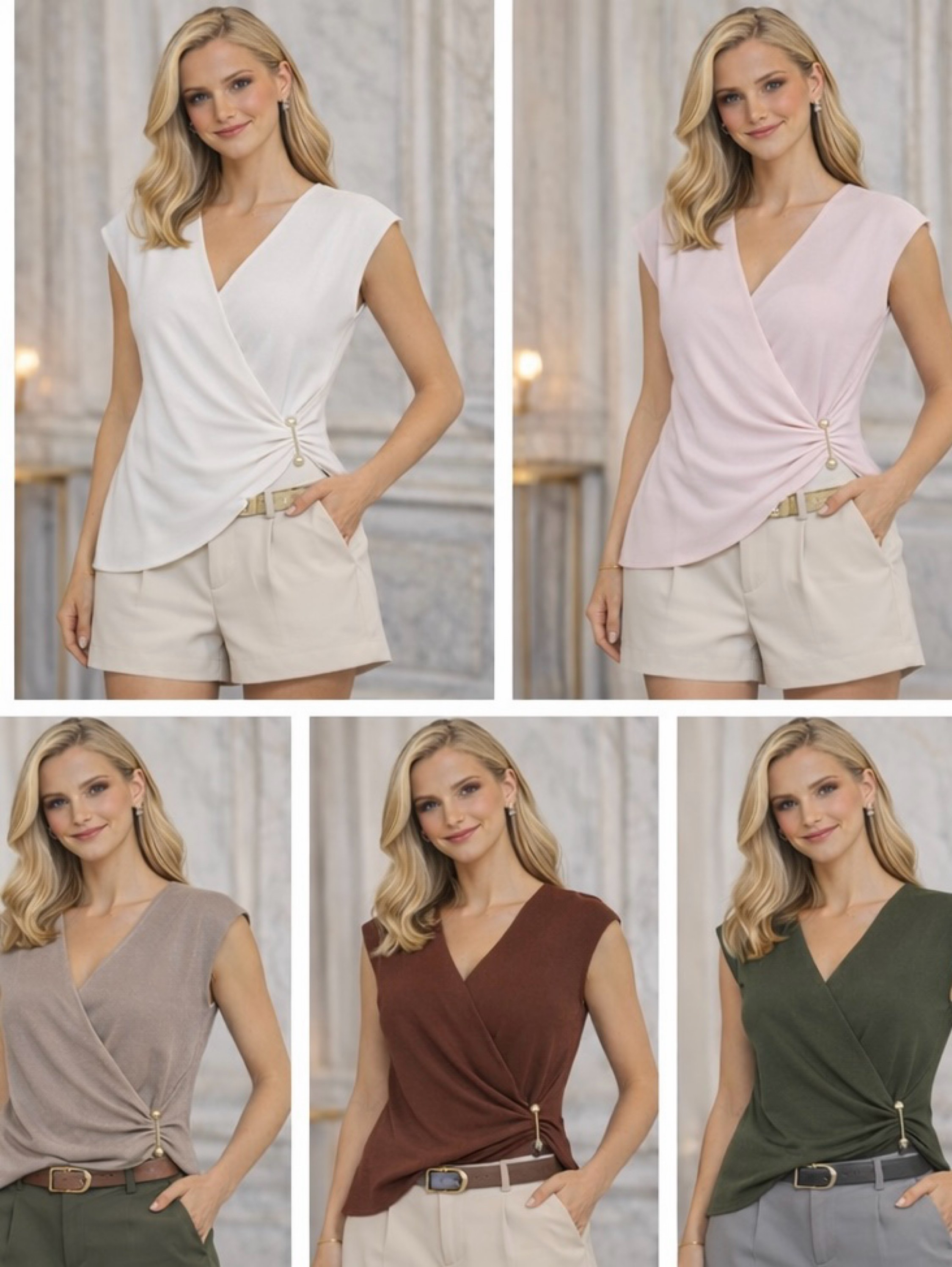 Blusa tricô motal social novidade linda