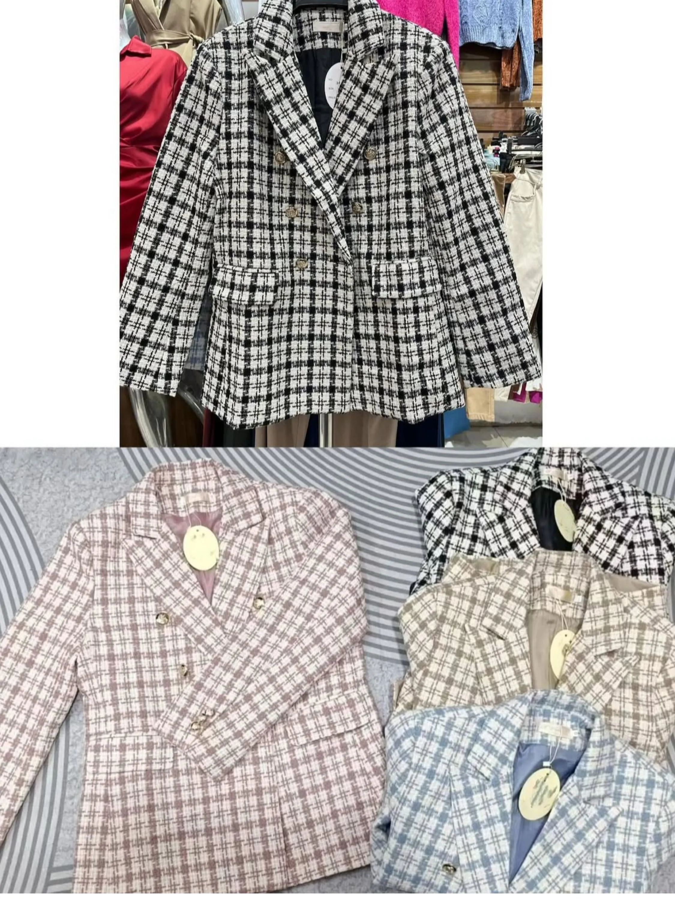 Cazaco blazer forrado social muito linda