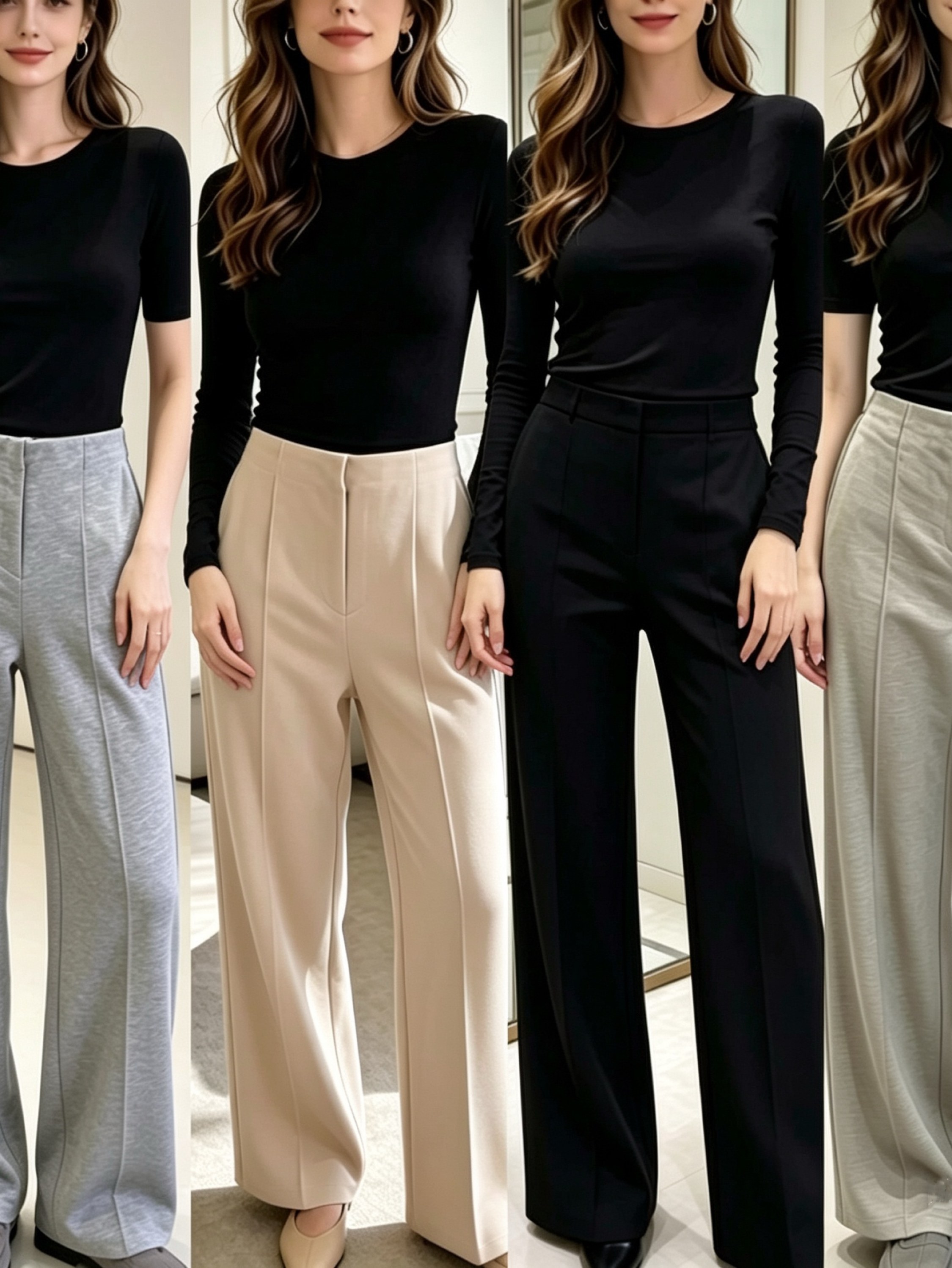 Pantalona moletom tem elateca social modelo Zara linda