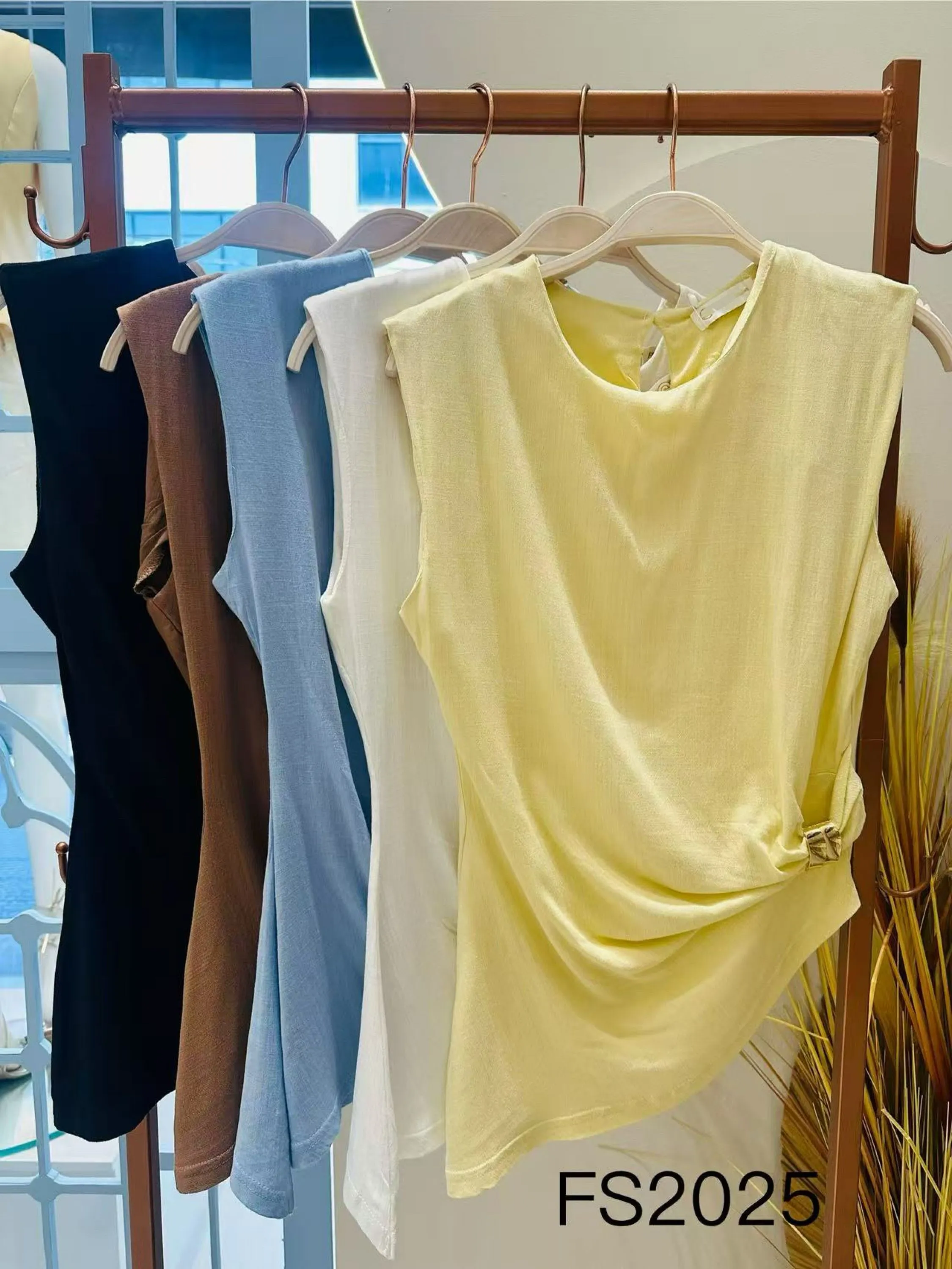 Blusa linho social novidade linda