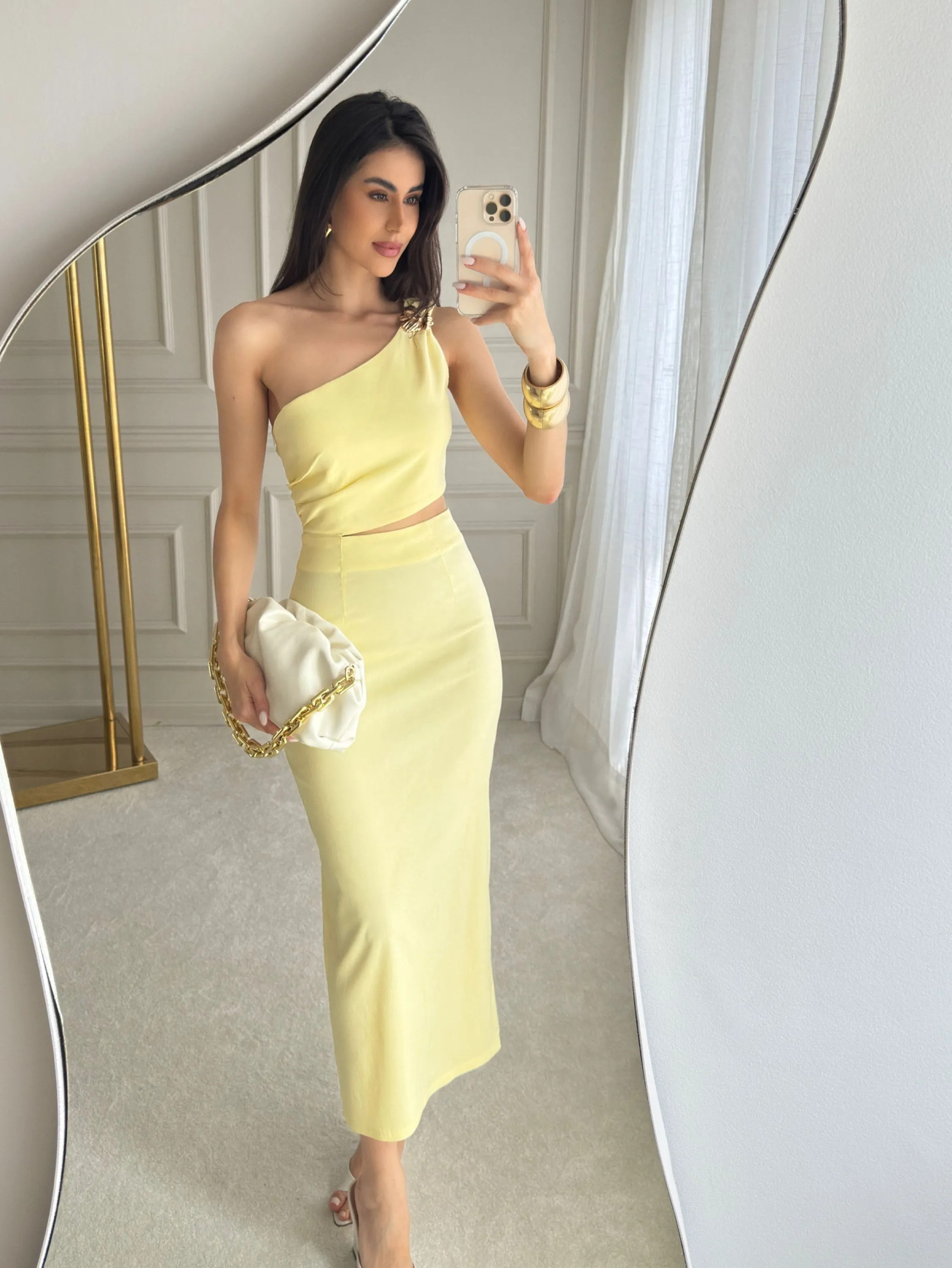 Vestido linho tem elastano social novidade linda