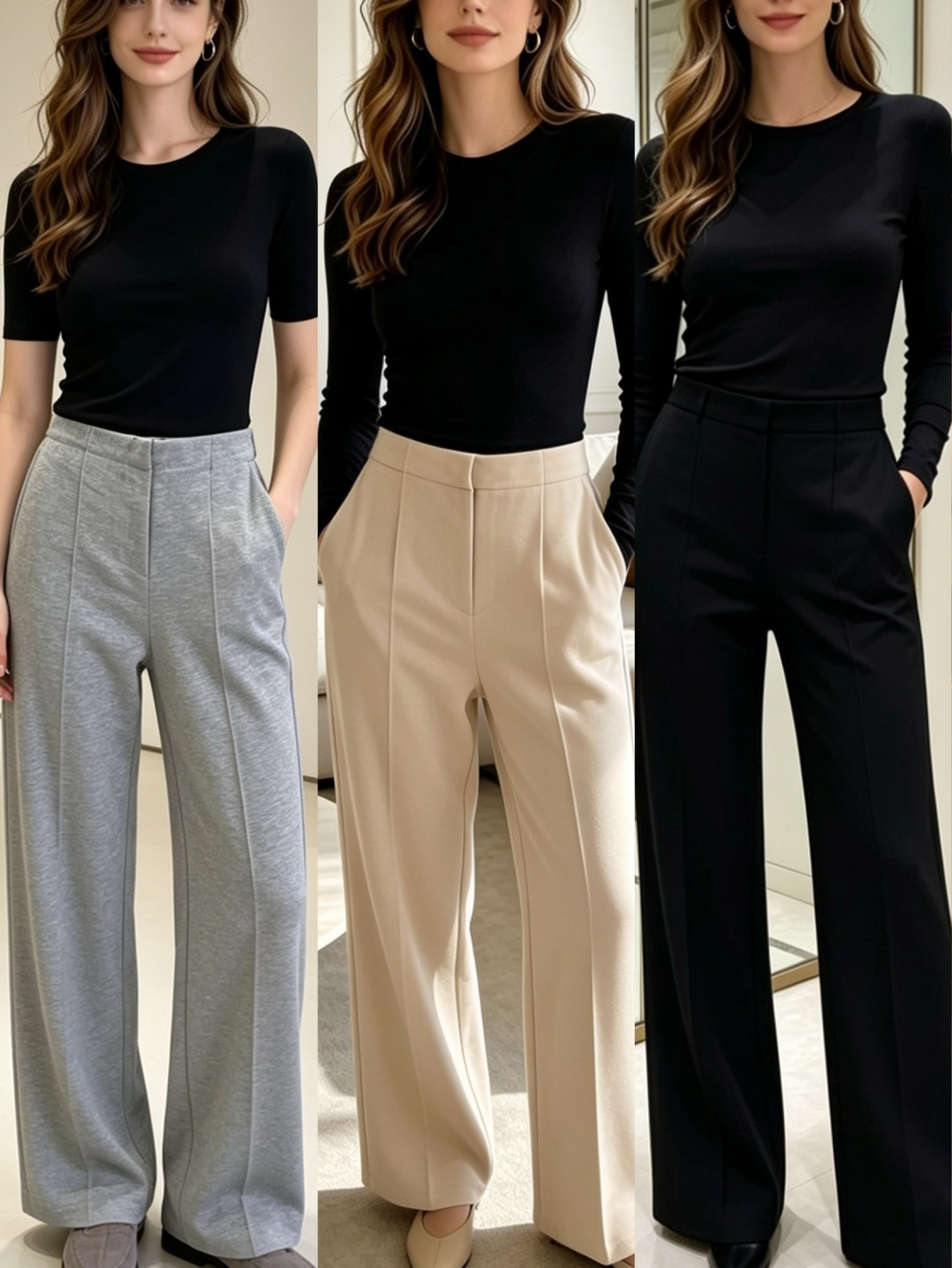 Pantalona moletom tem elateca social modelo Zara linda